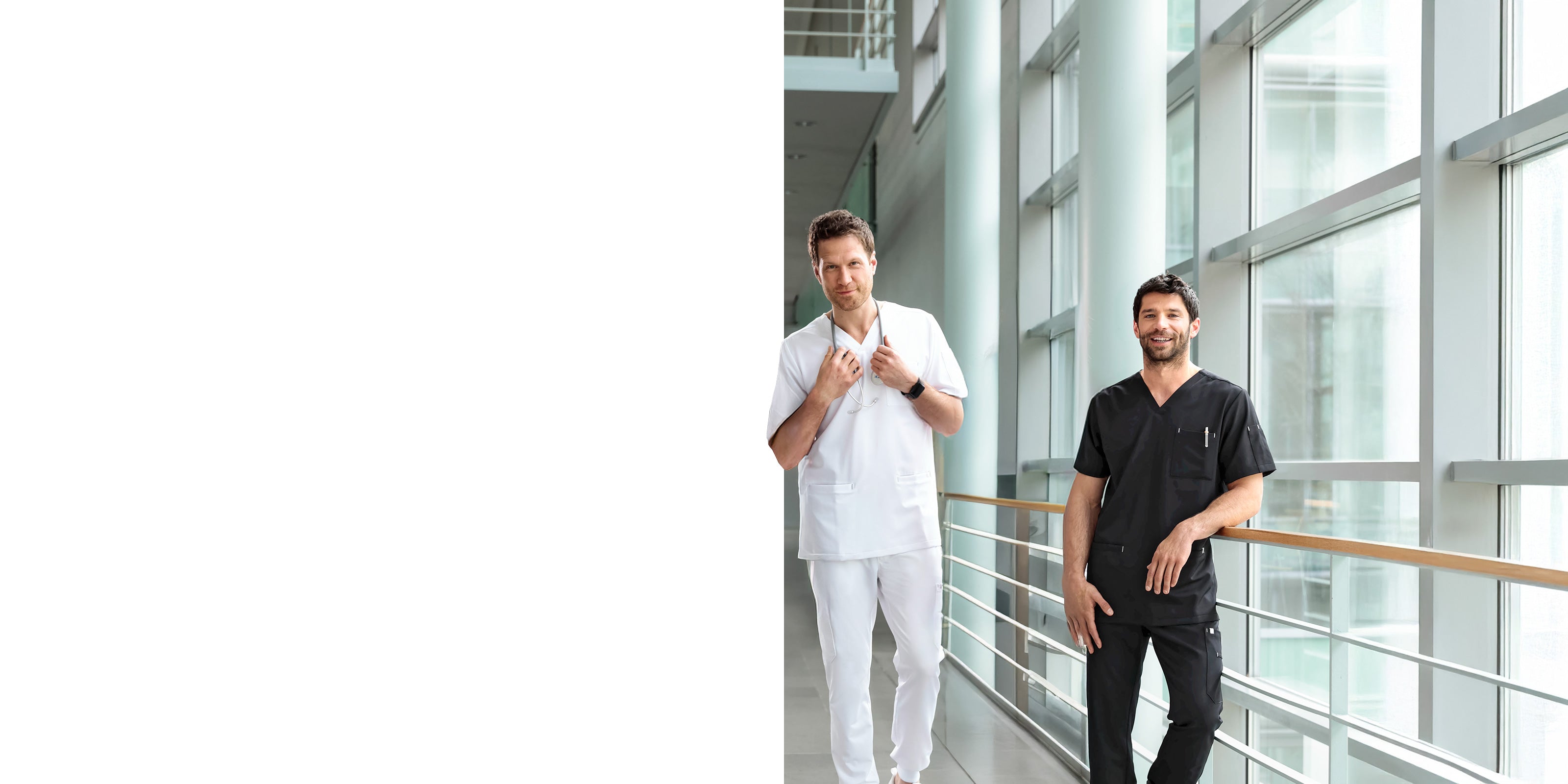 Blouses et tuniques médicales pour homme