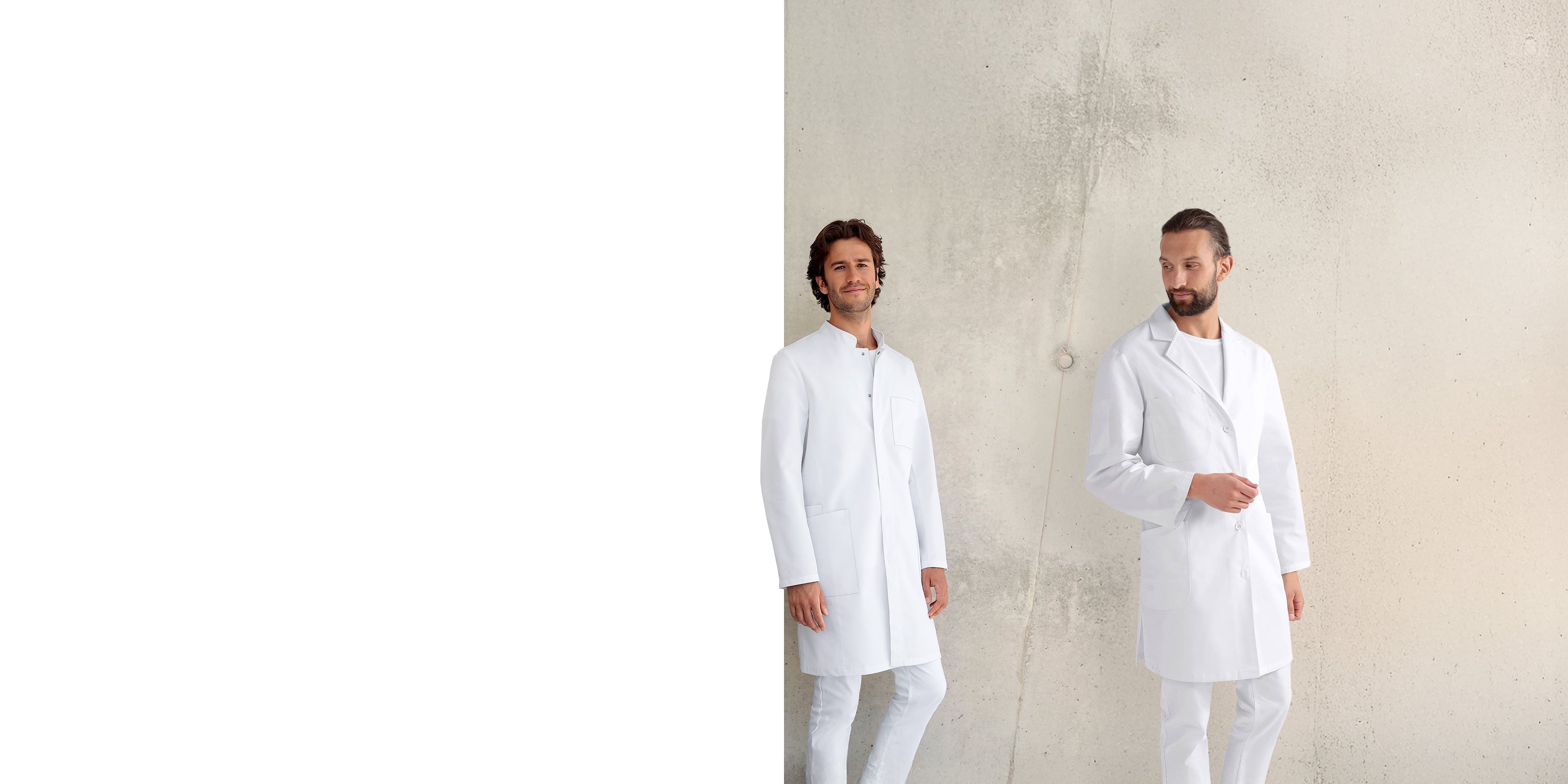 Blouses médicales et de laboratoire pour homme