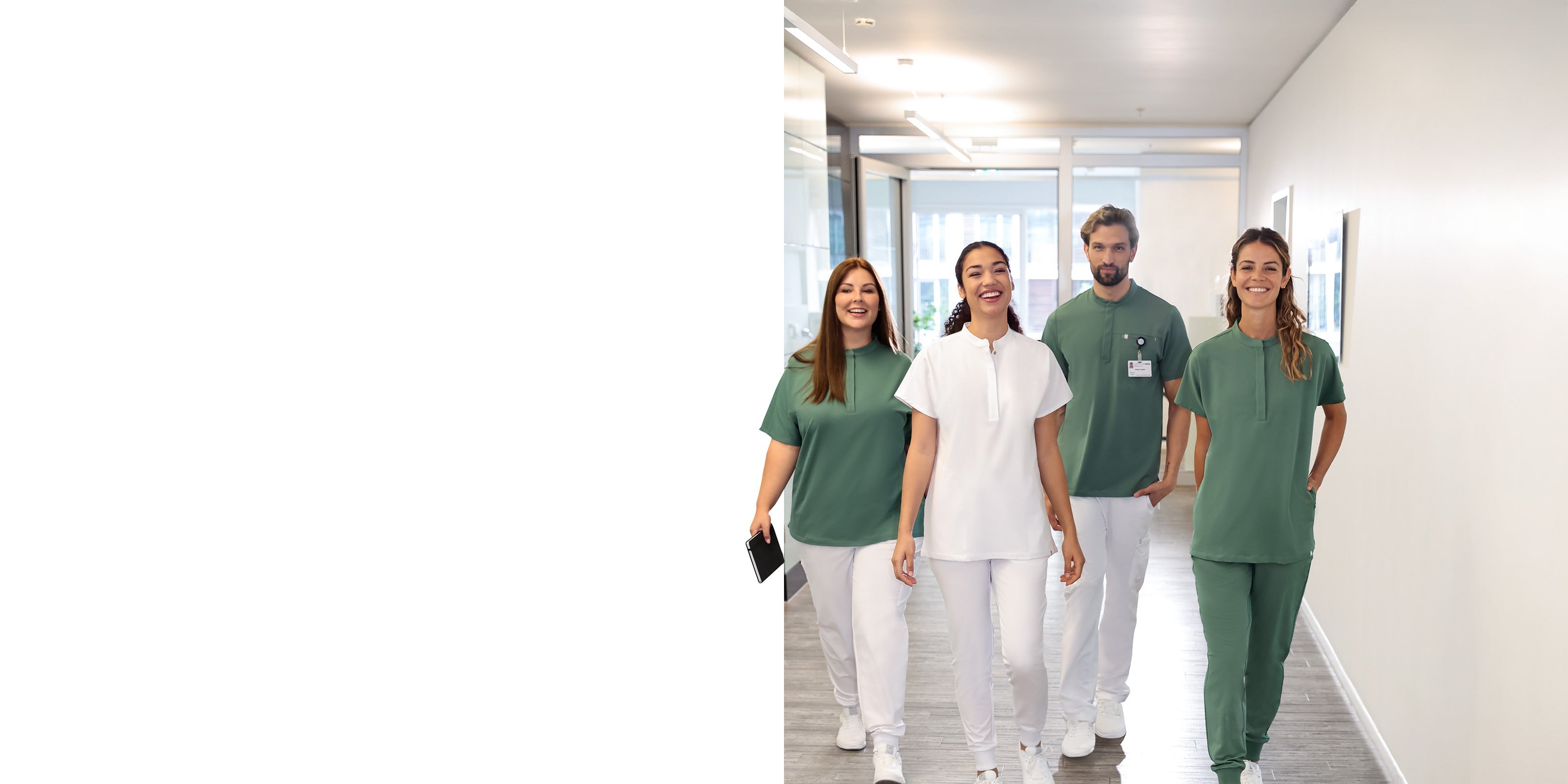 Vêtements professionnels pour les soins stationnaires