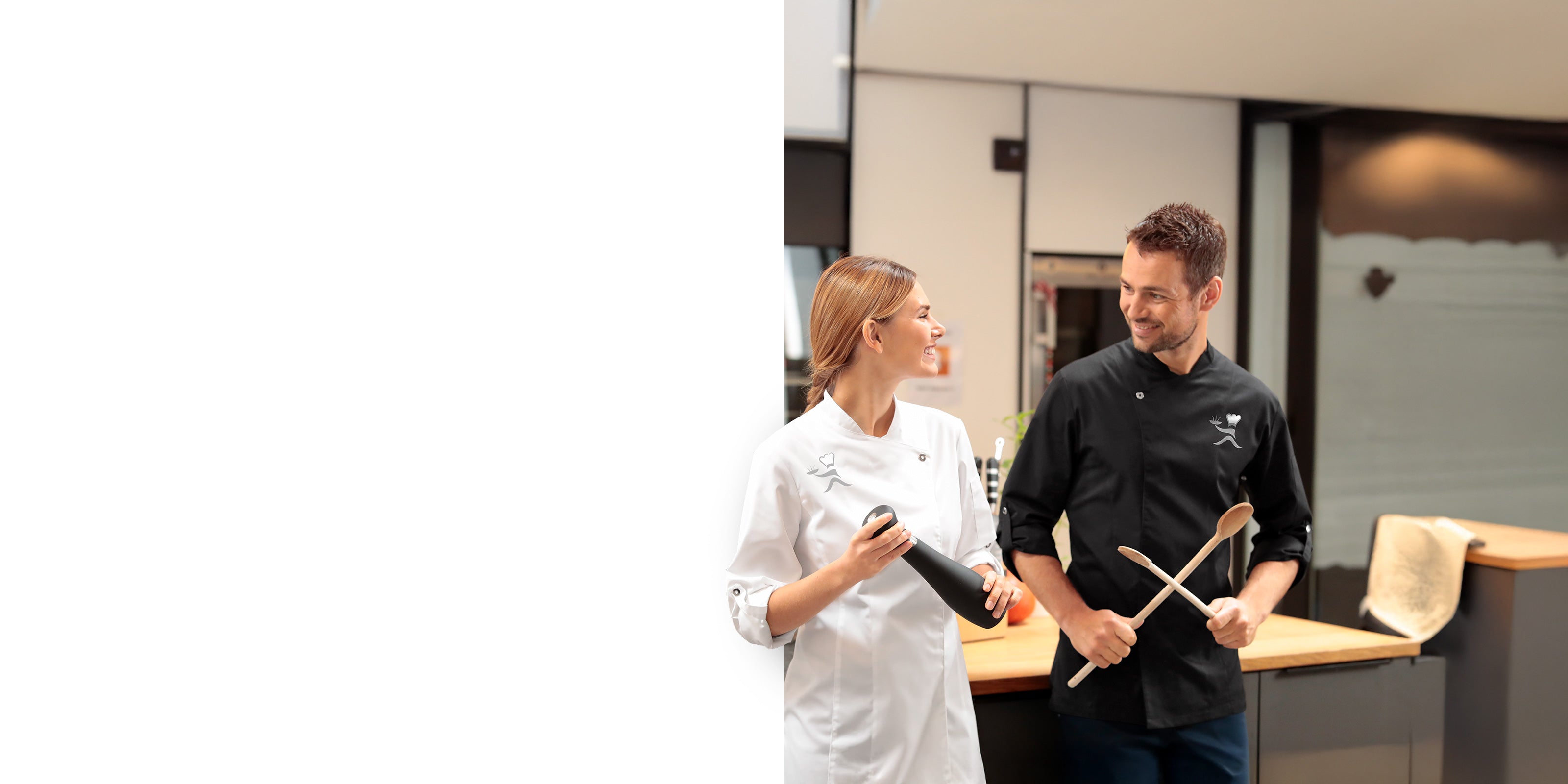 Vestes de cuisine mixtes