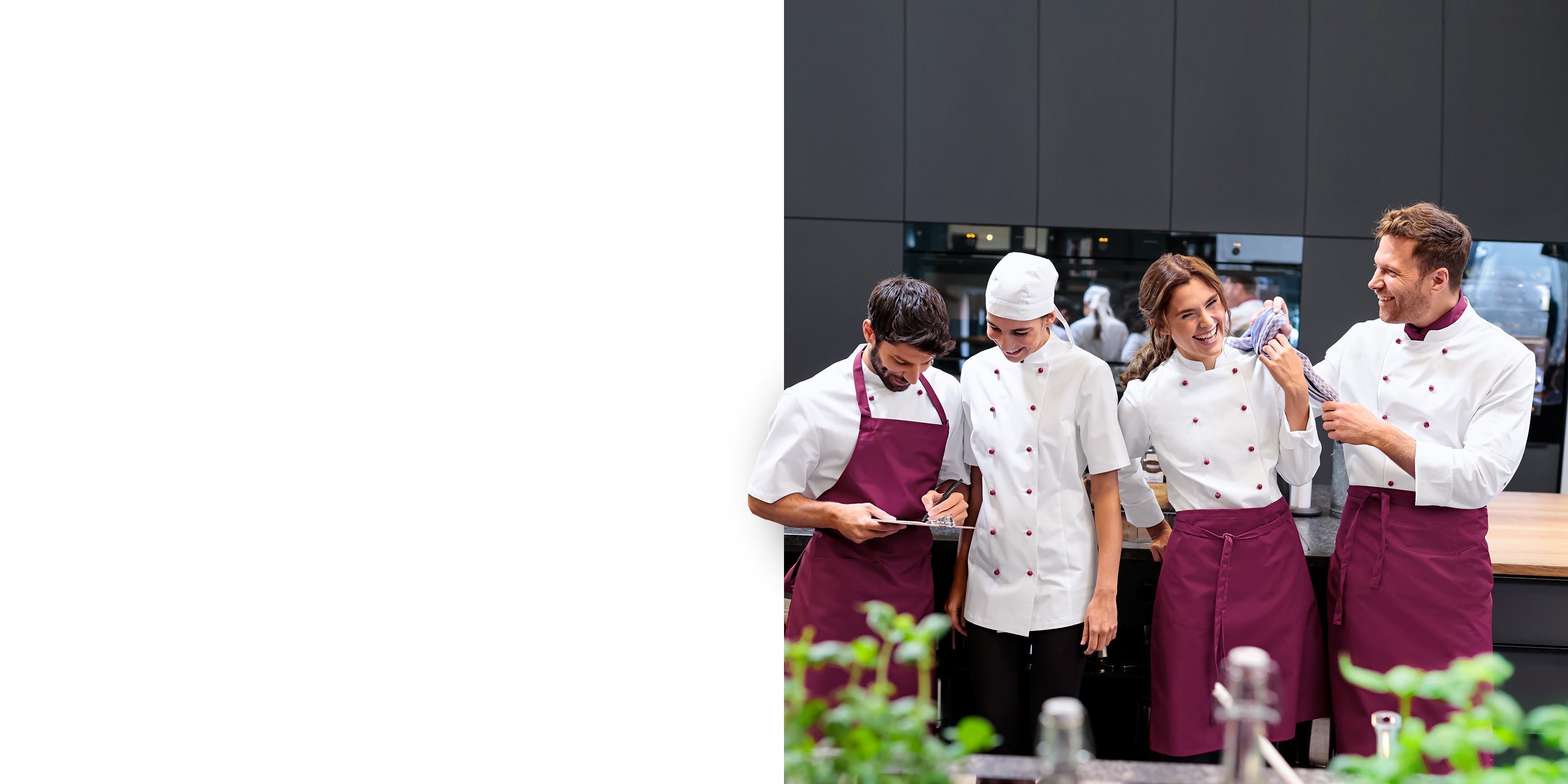 Vêtements de travail pour gastronomie, cuisine & service