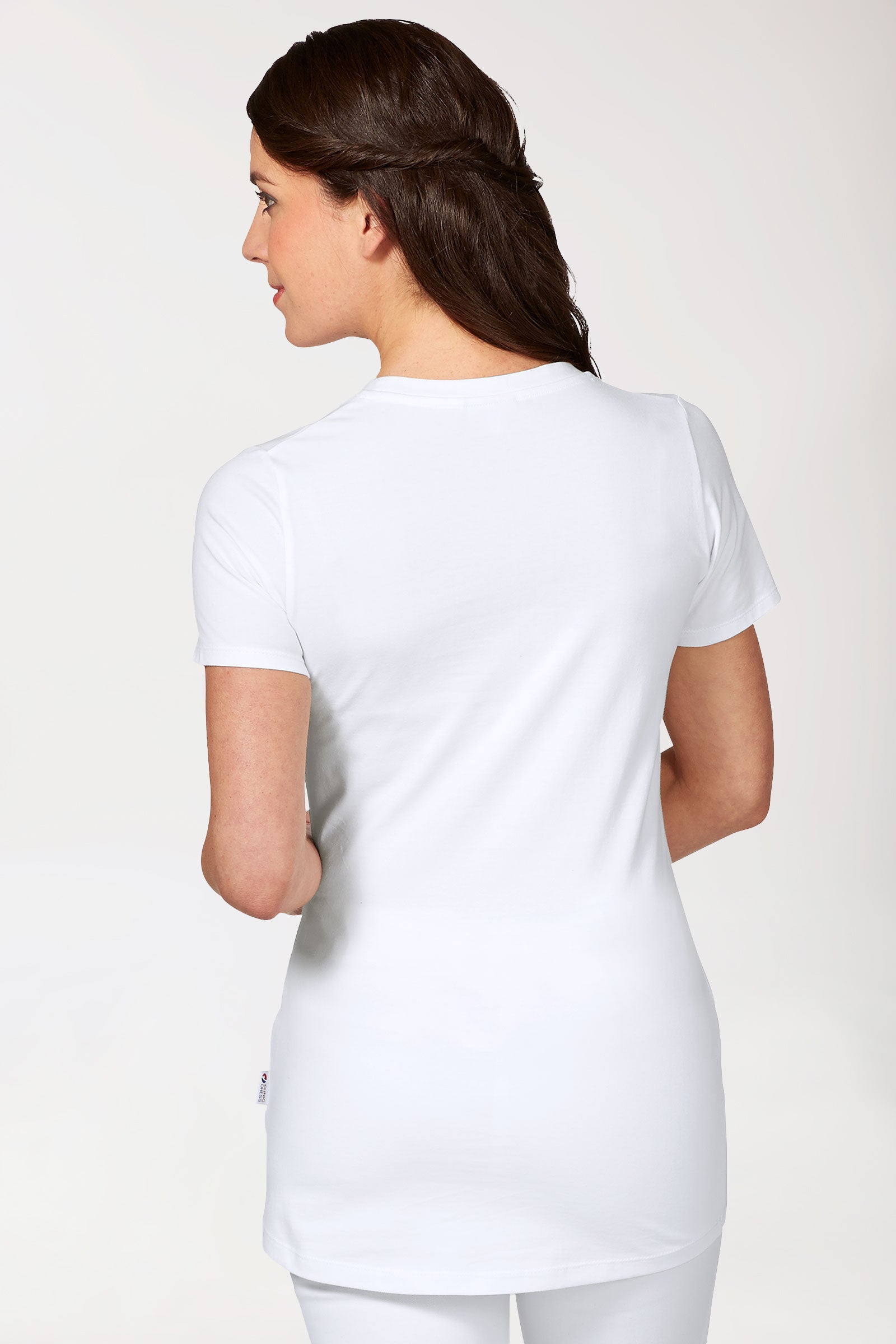 CORE T-shirt Femme - Encolure ronde blanc