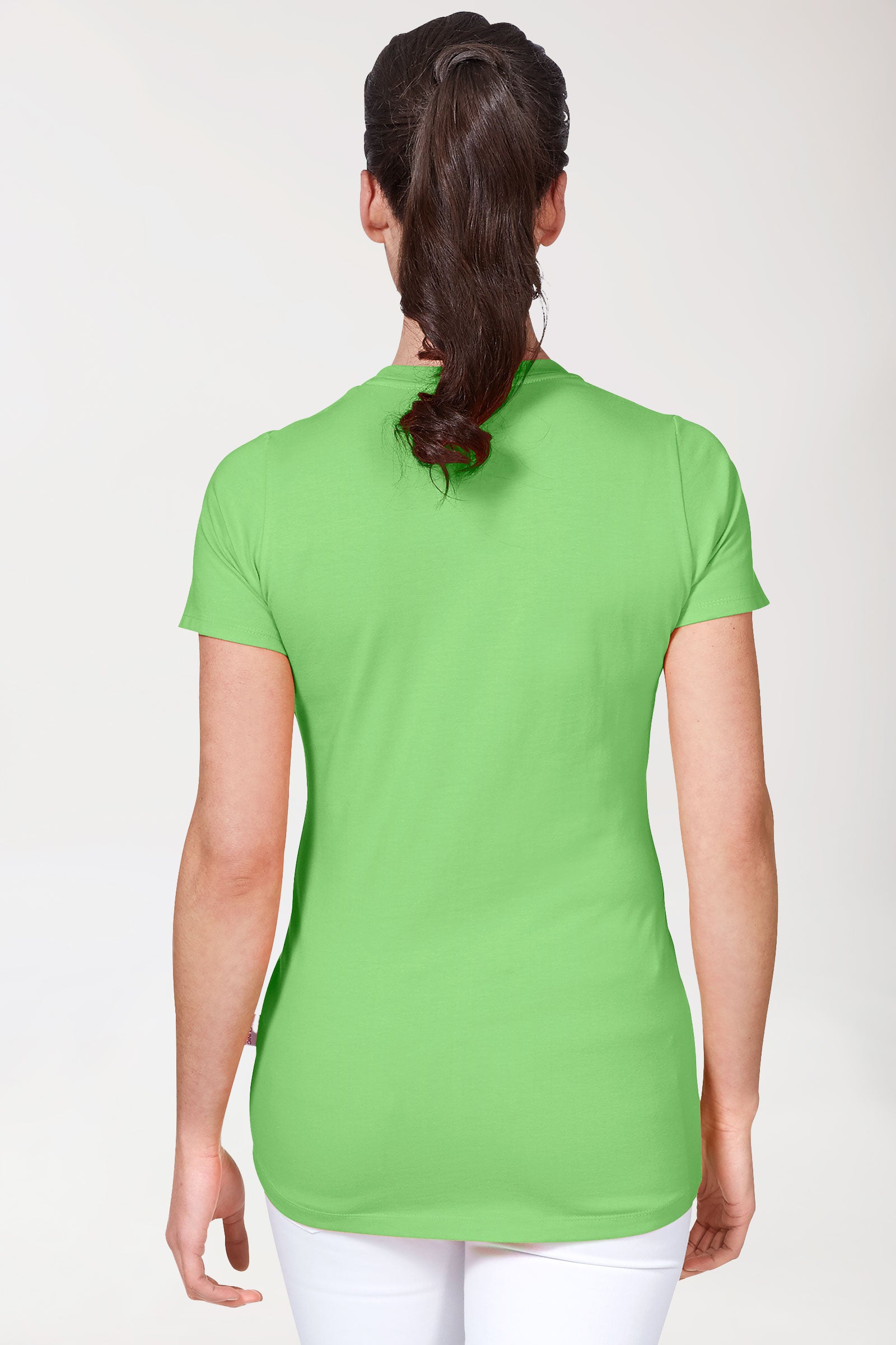 CORE T-shirt Femme - Encolure ronde vert pomme