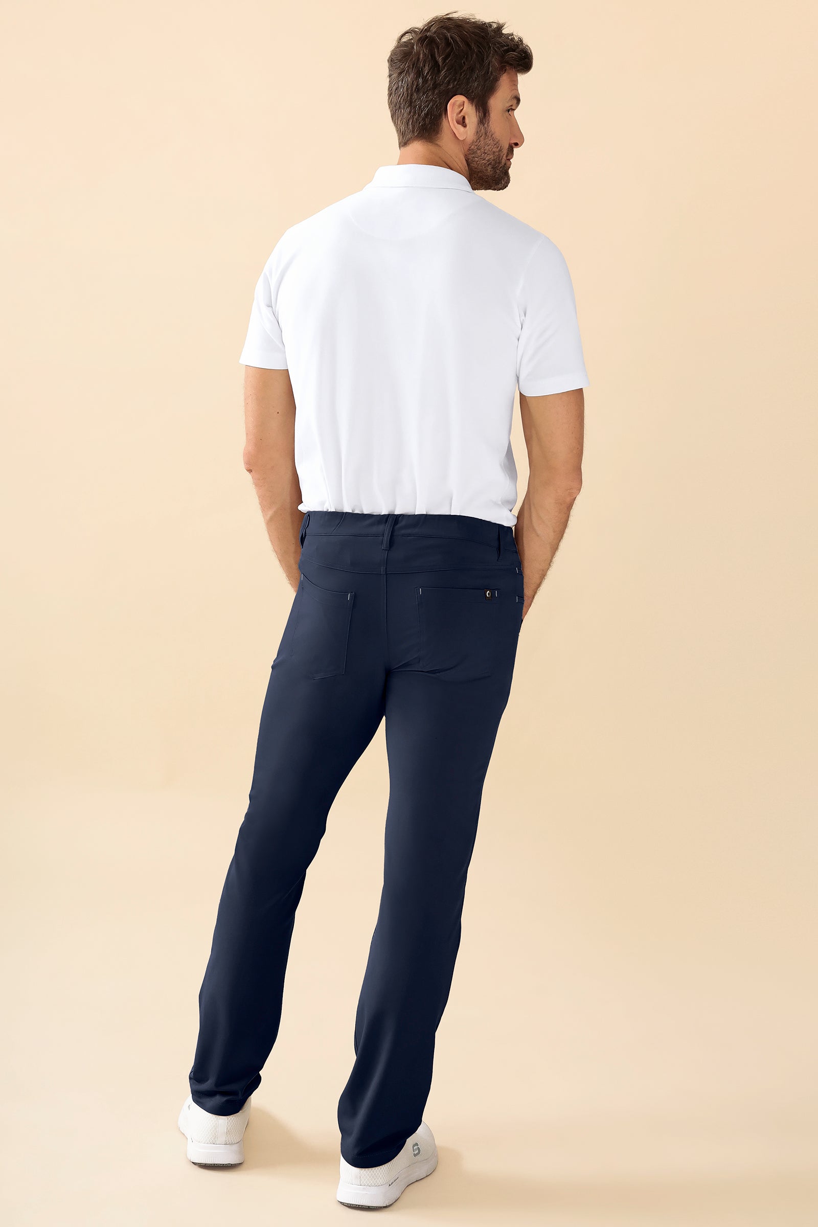 KAERE Pantalon Homme - 5 poches navy