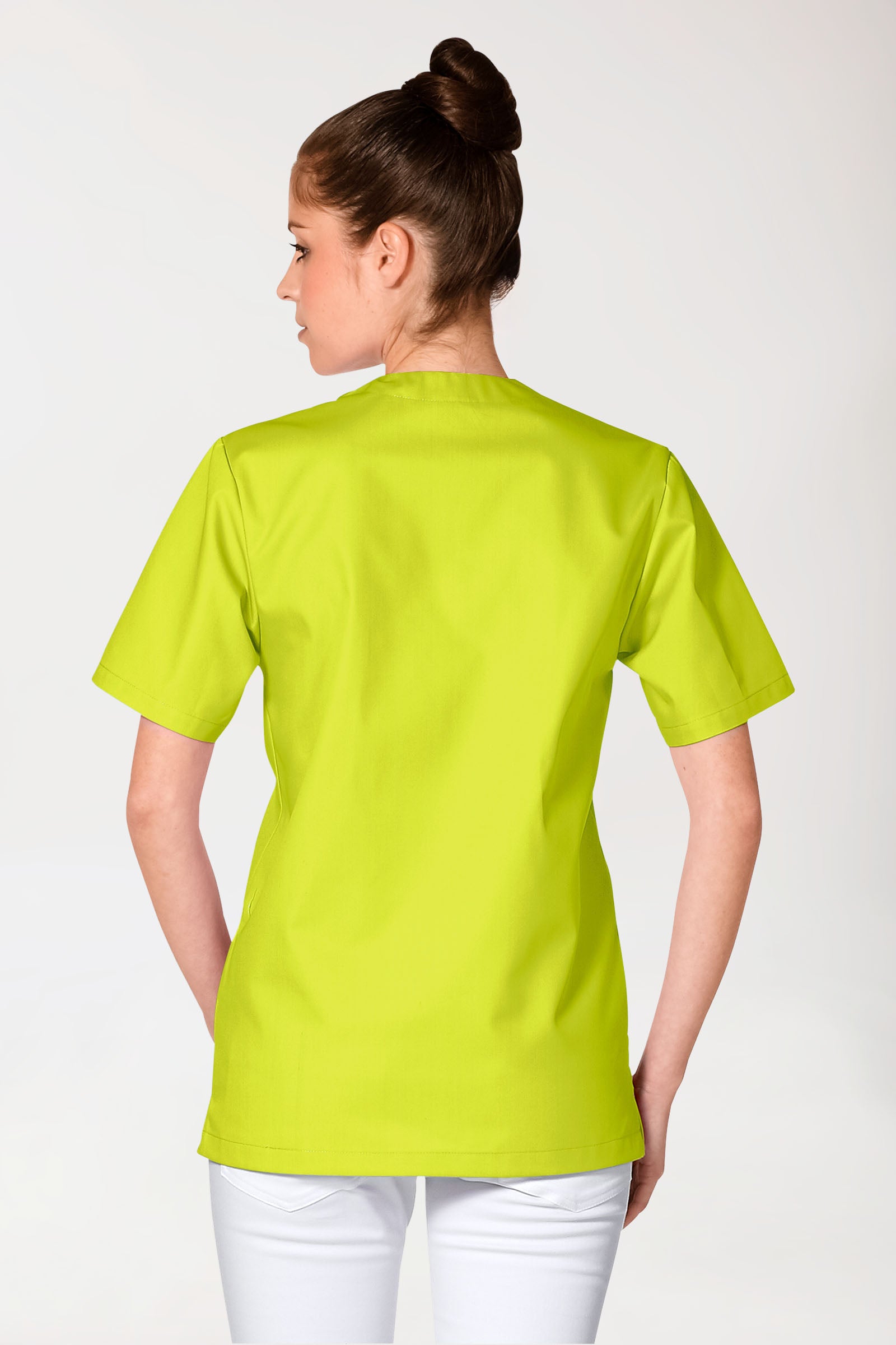 JUST STRONG Tunique mixte - Décolleté V citron vert