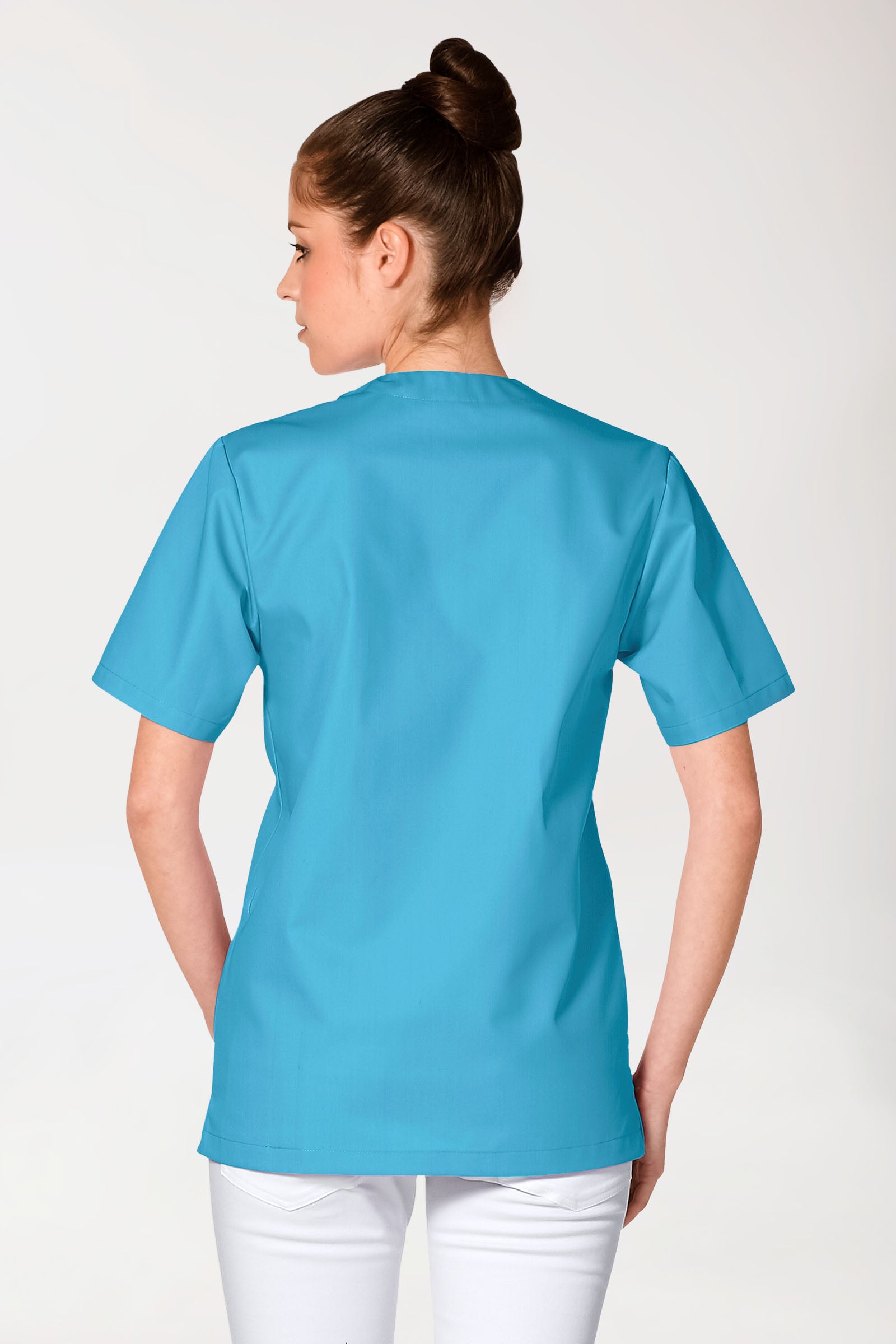 JUST STRONG Tunique mixte - Décolleté V turquoise