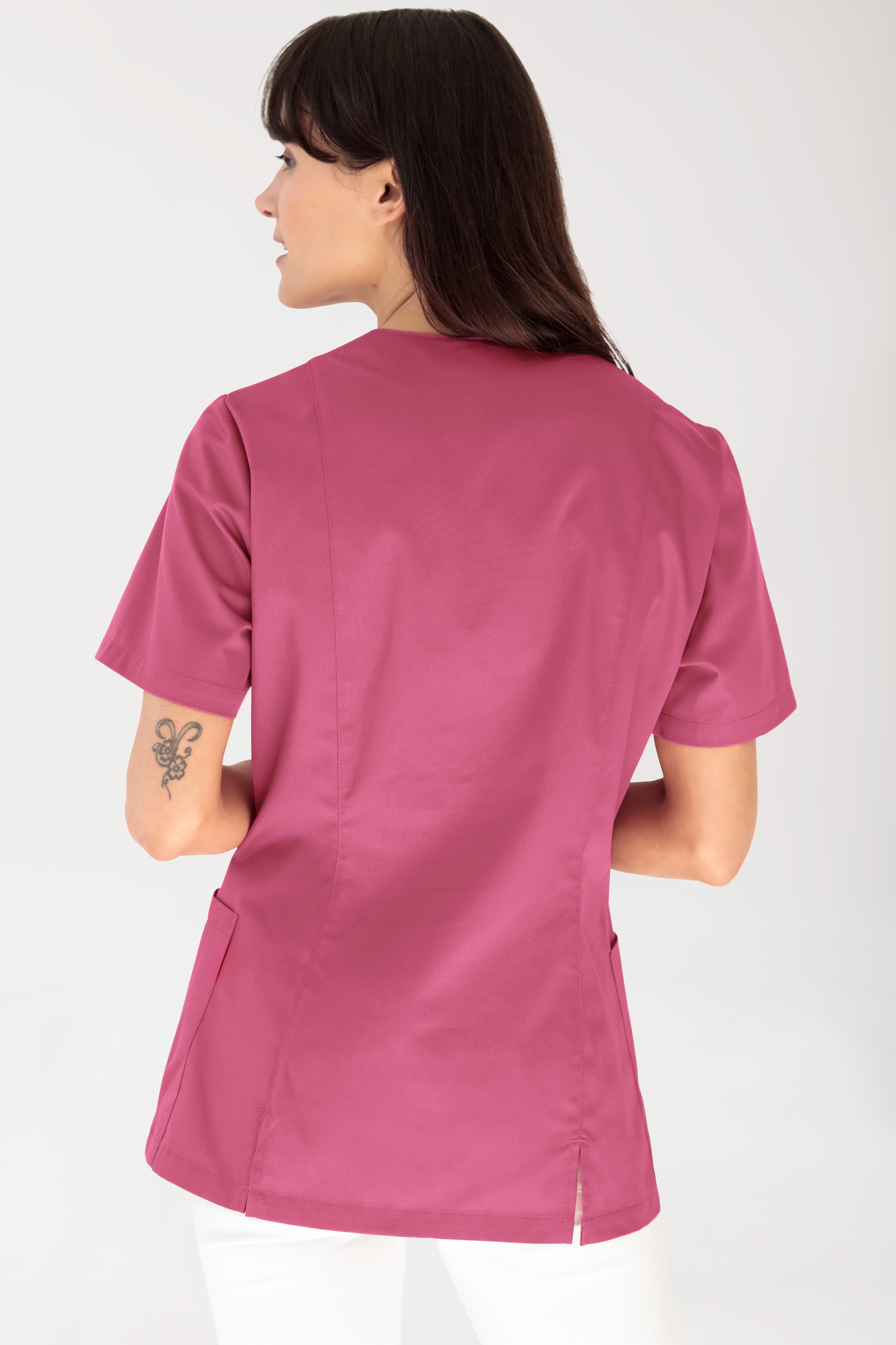Tunique Femme - Stretch bois de rose, Vue de dos