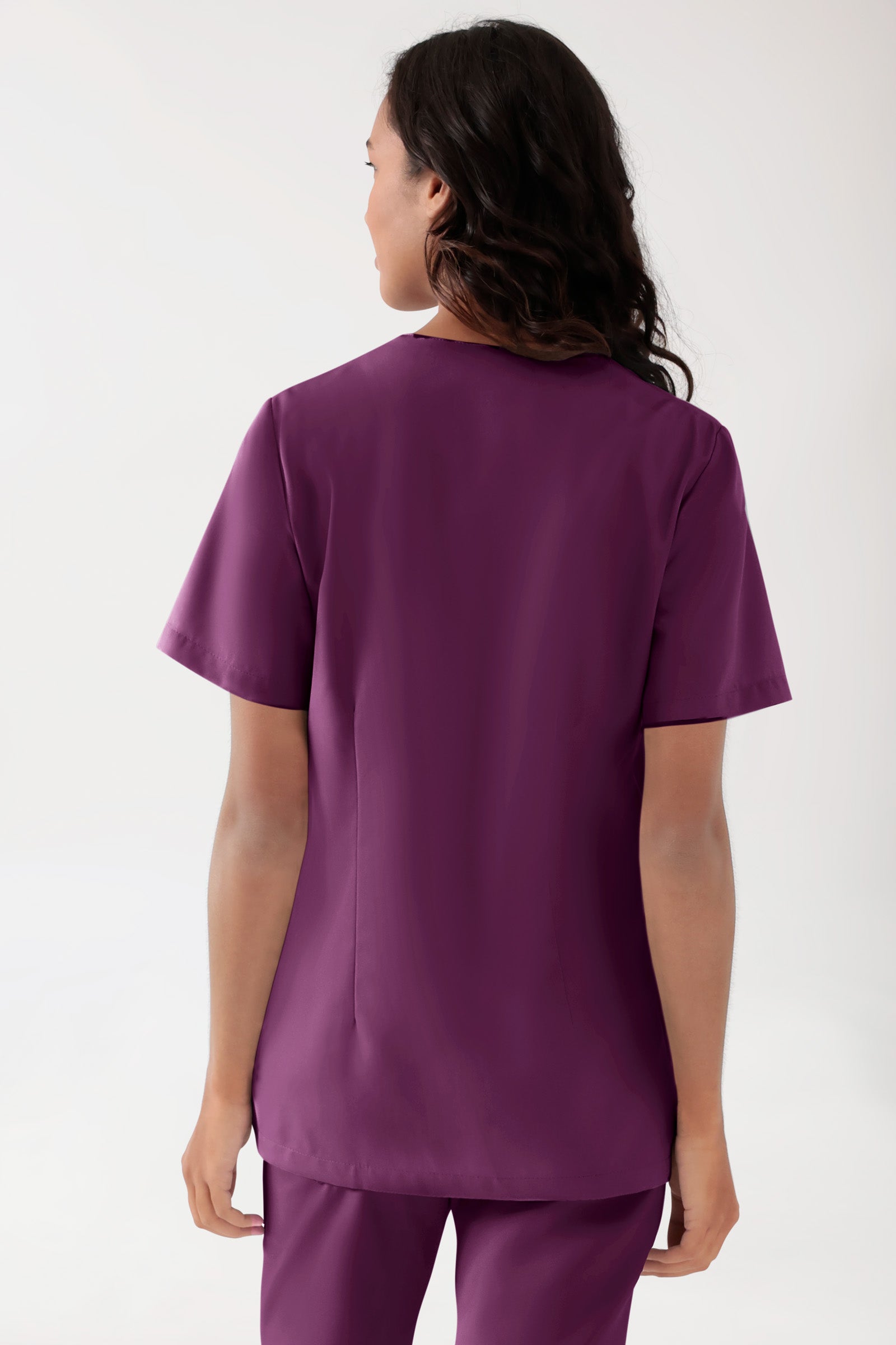 TENCEL™ Tunique Femme - Décolleté V mûre