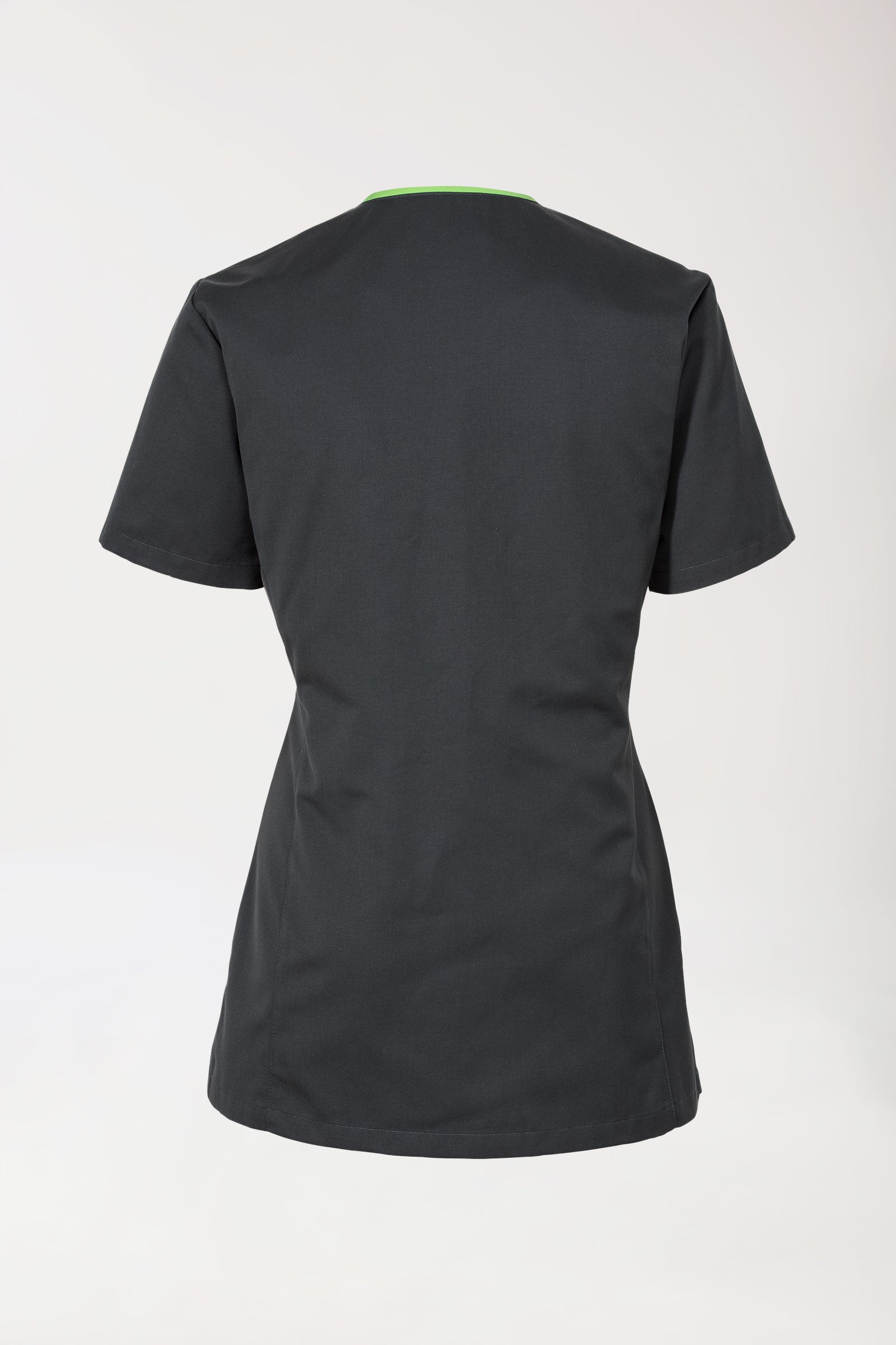 Tunique femme anthracite vert pomme