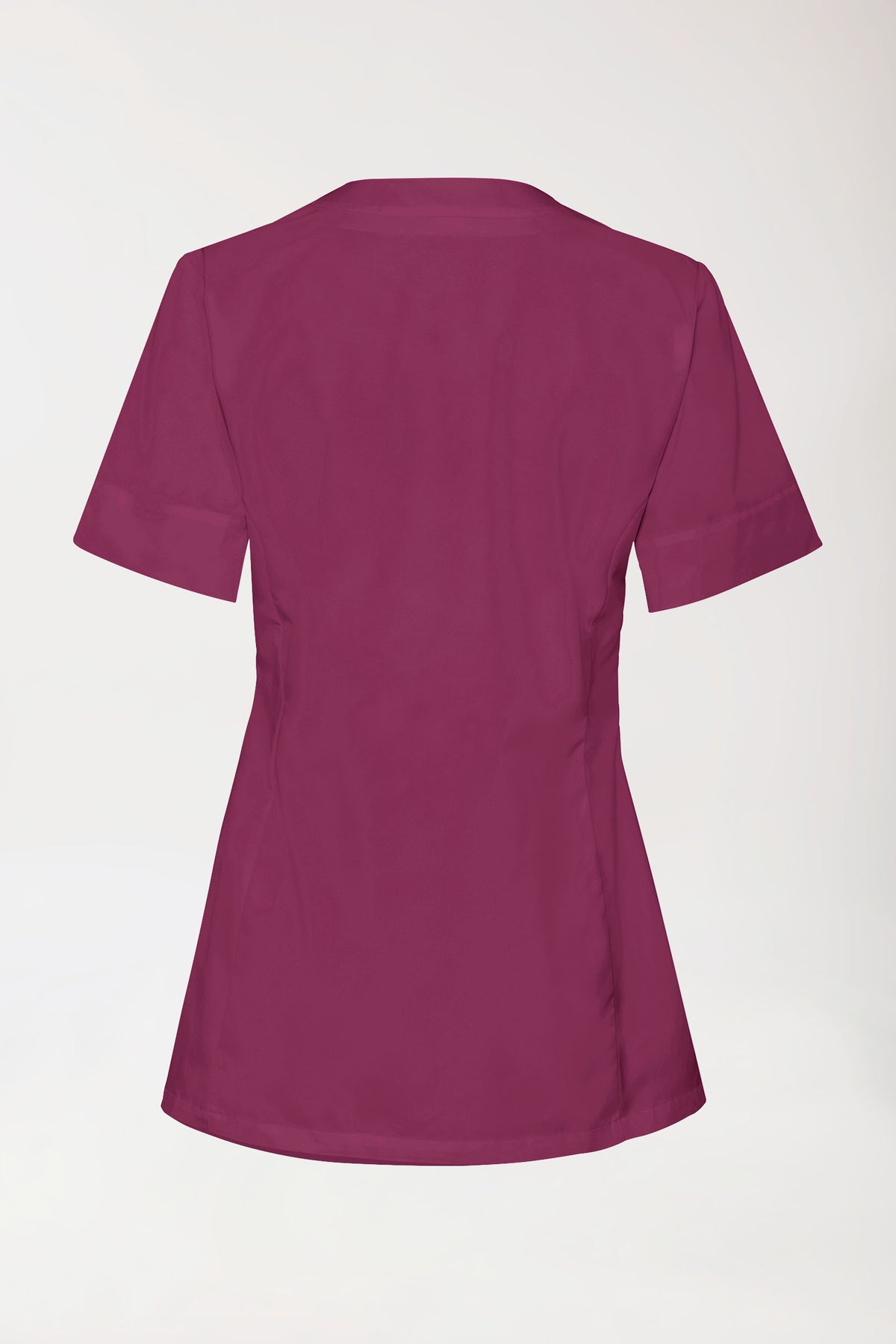 Blouse Beauté Femme - Boutonnage invisible berry