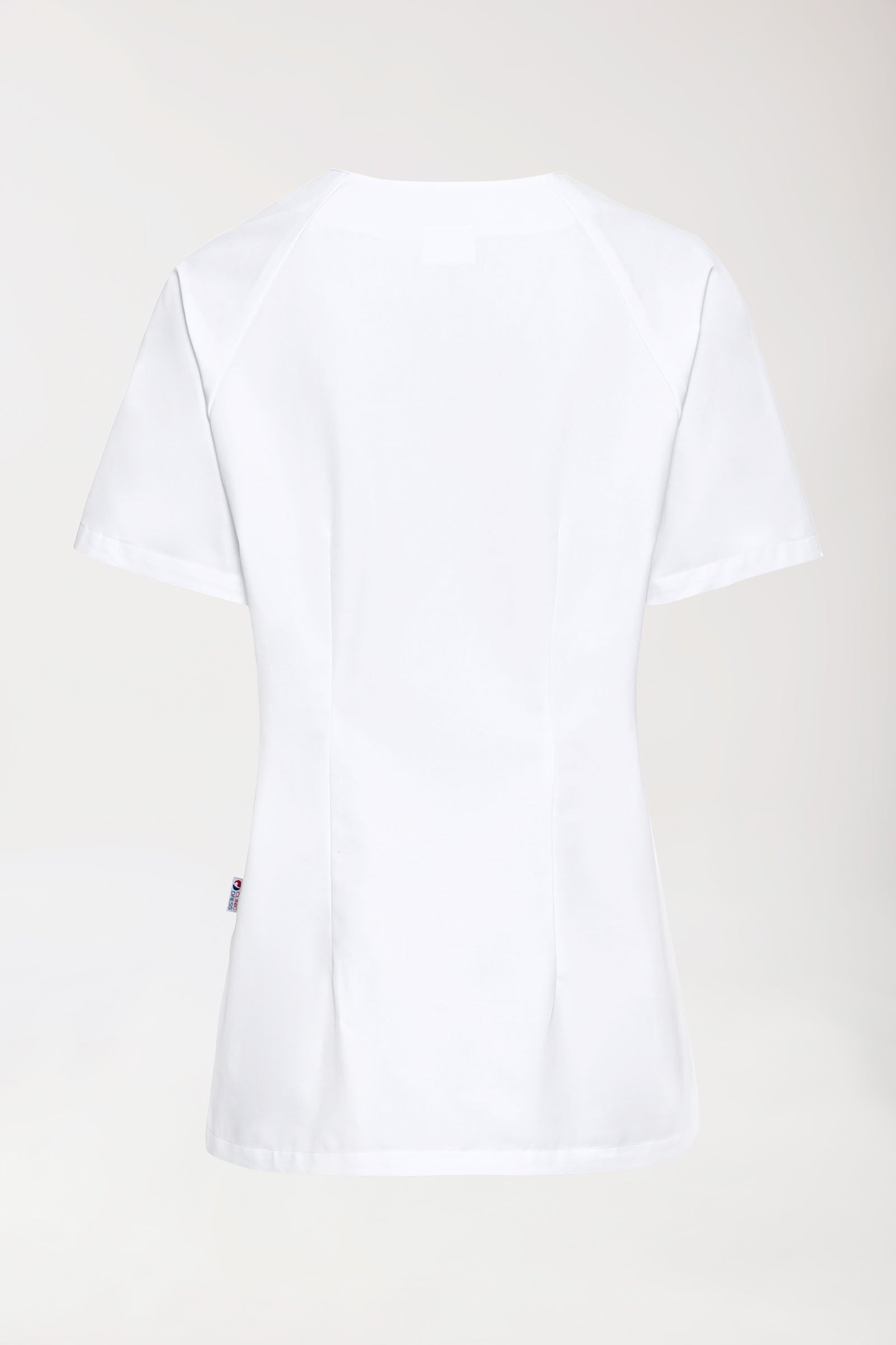CORE Blouse Femme - Entièrement boutonnée blanc, Vue de dos