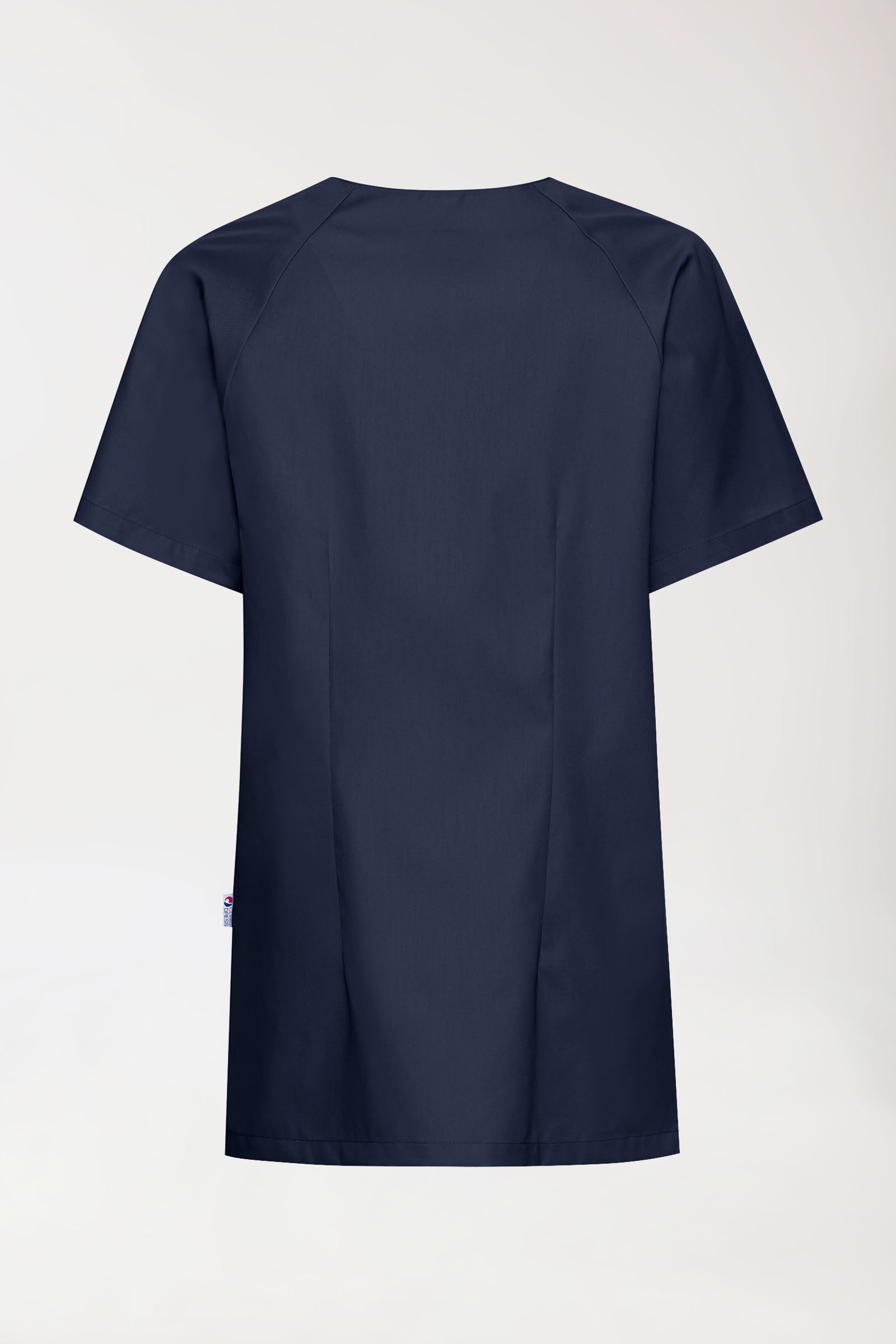 CORE Blouse Femme - Entièrement boutonnée bleu navy