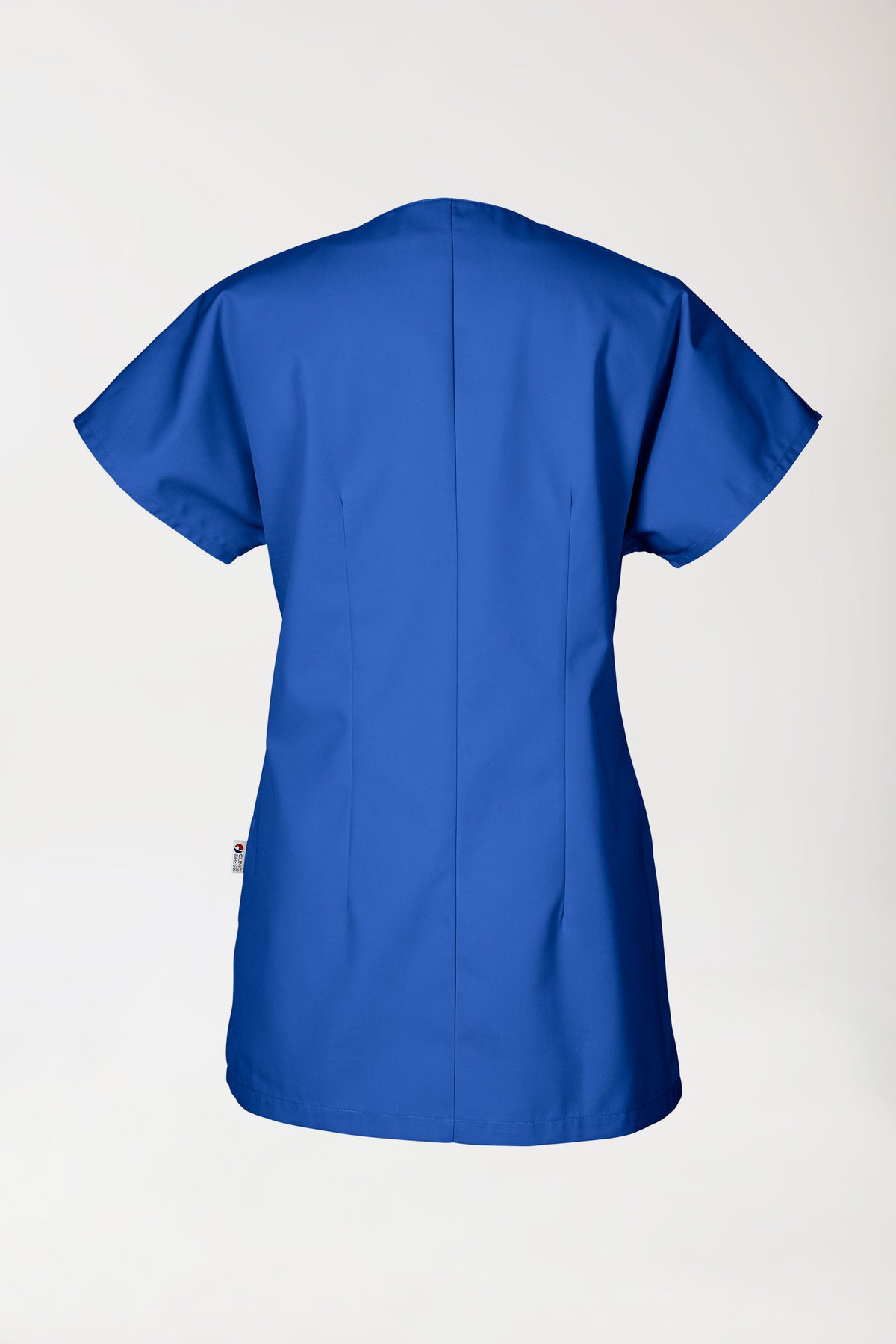 JUST STRONG Blouse Femme - patte pressions bleu roi, Vue de dos