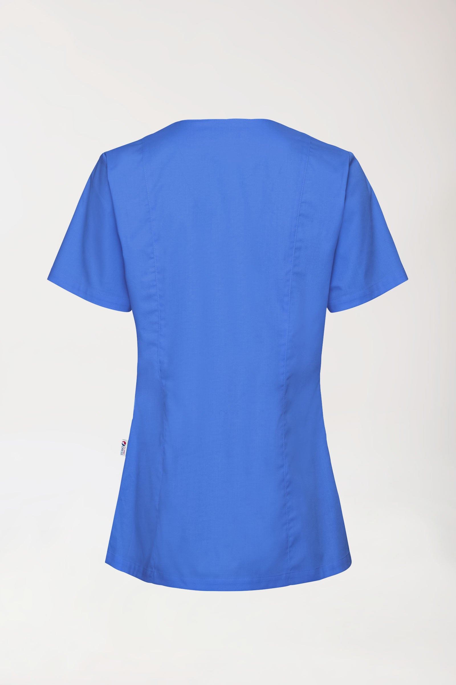 Blouse Stretch Femme - boutonnée bleu roi