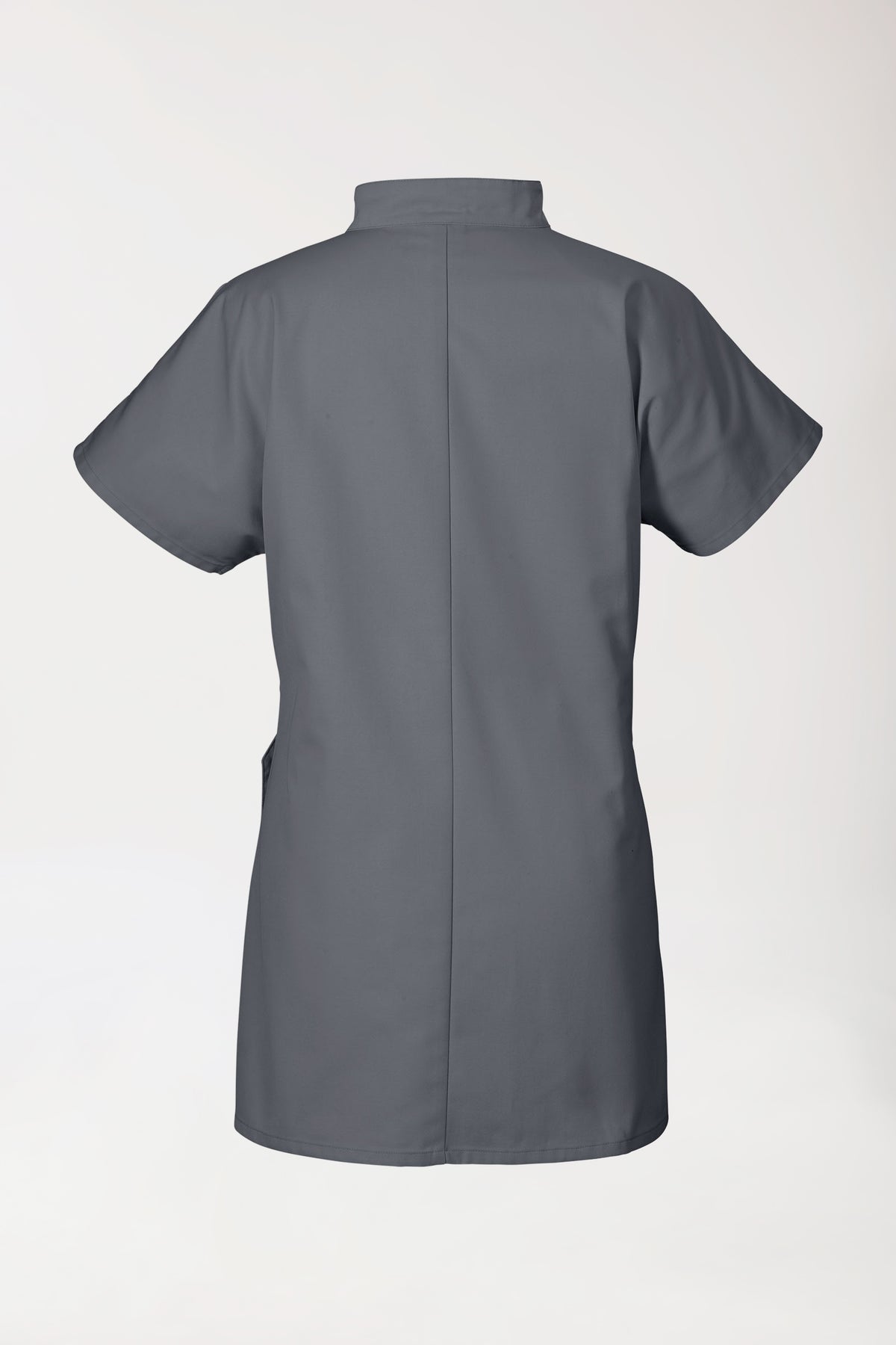 JUST STRONG Blouse Femme - Patte de boutonnage gris granit