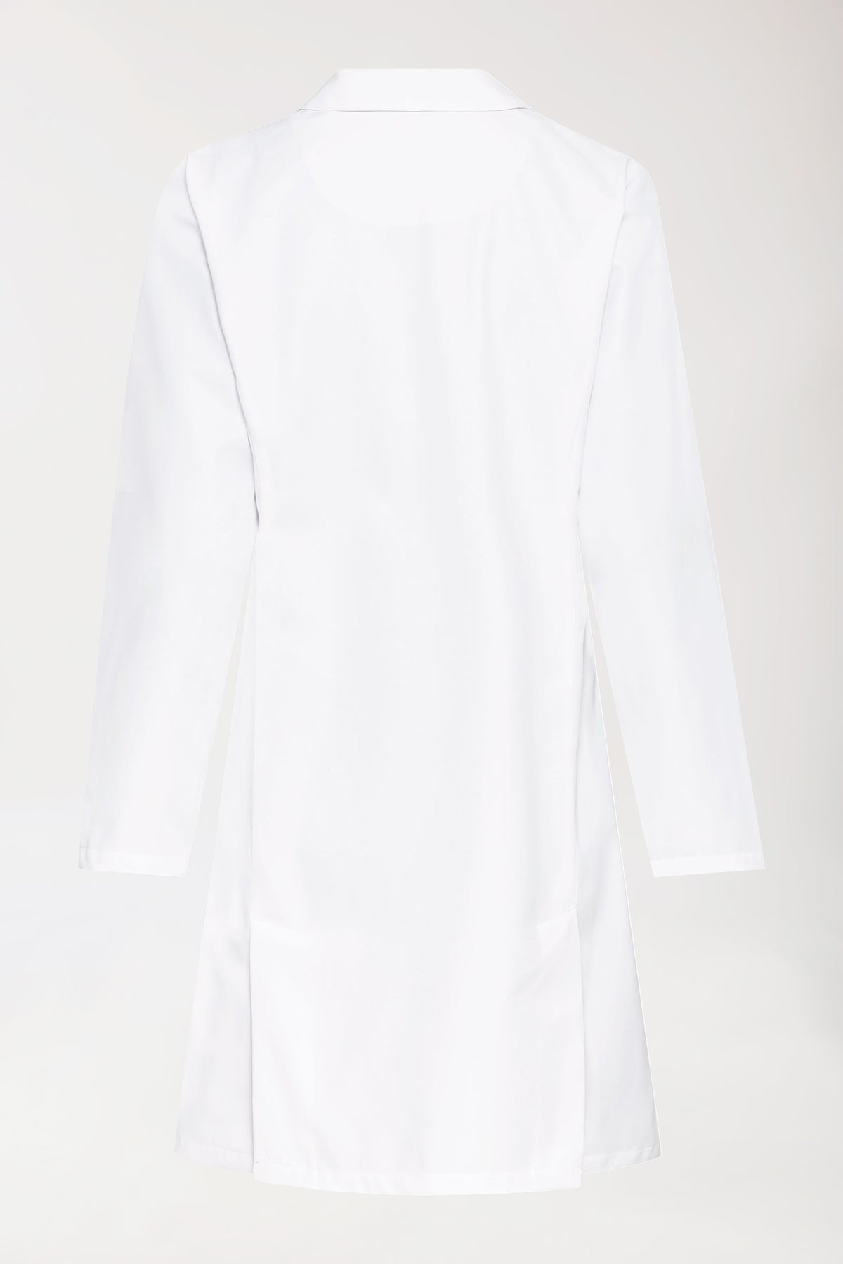 Blouse blanche Femme - Col à revers blanc, Vue de dos