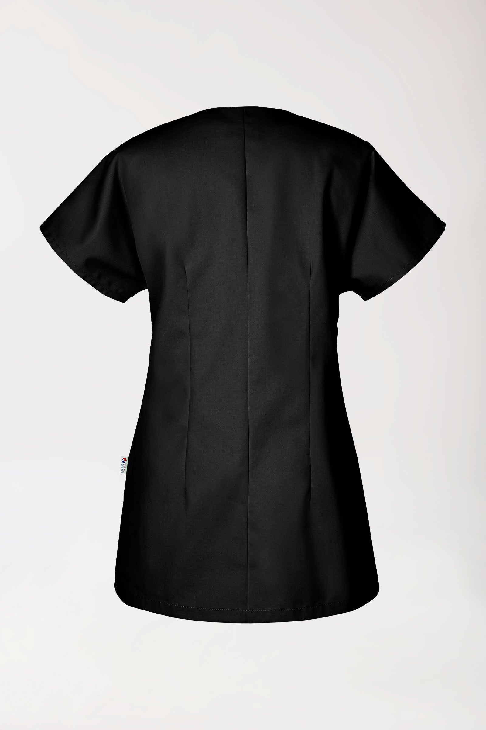 JUST STRONG Blouse Femme - patte pressions noir