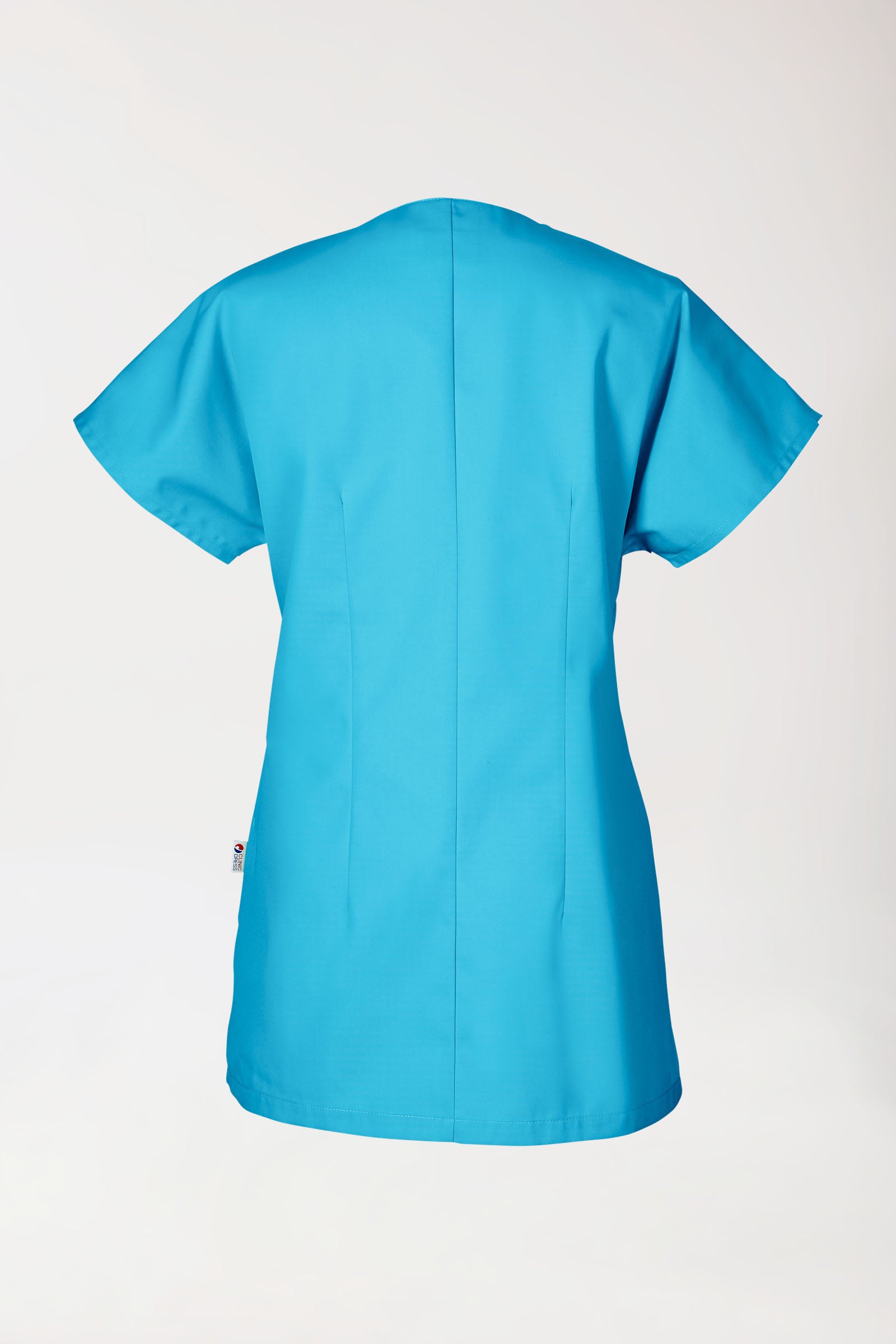 JUST STRONG Blouse Femme - patte pressions turquoise