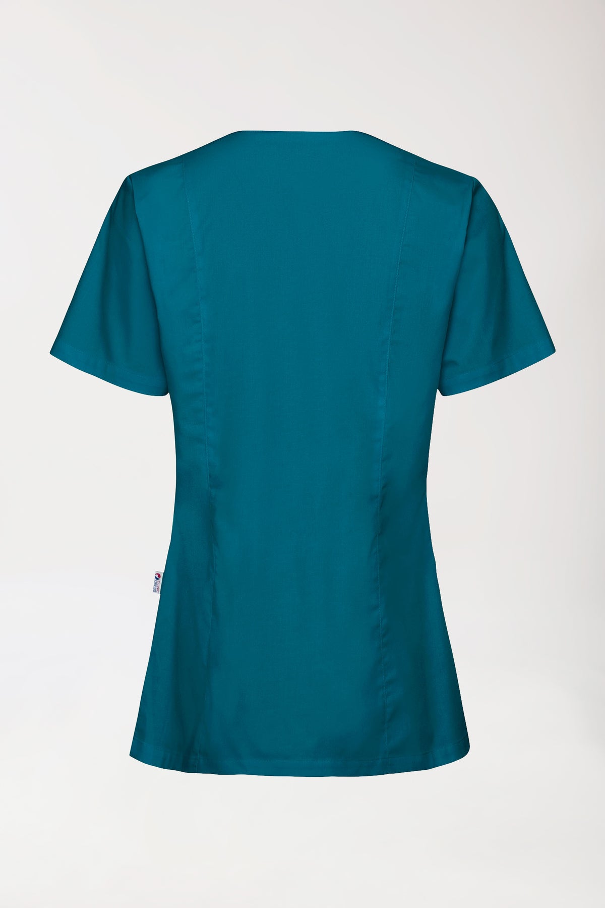 Blouse Stretch Femme - boutonnée vert pétrole