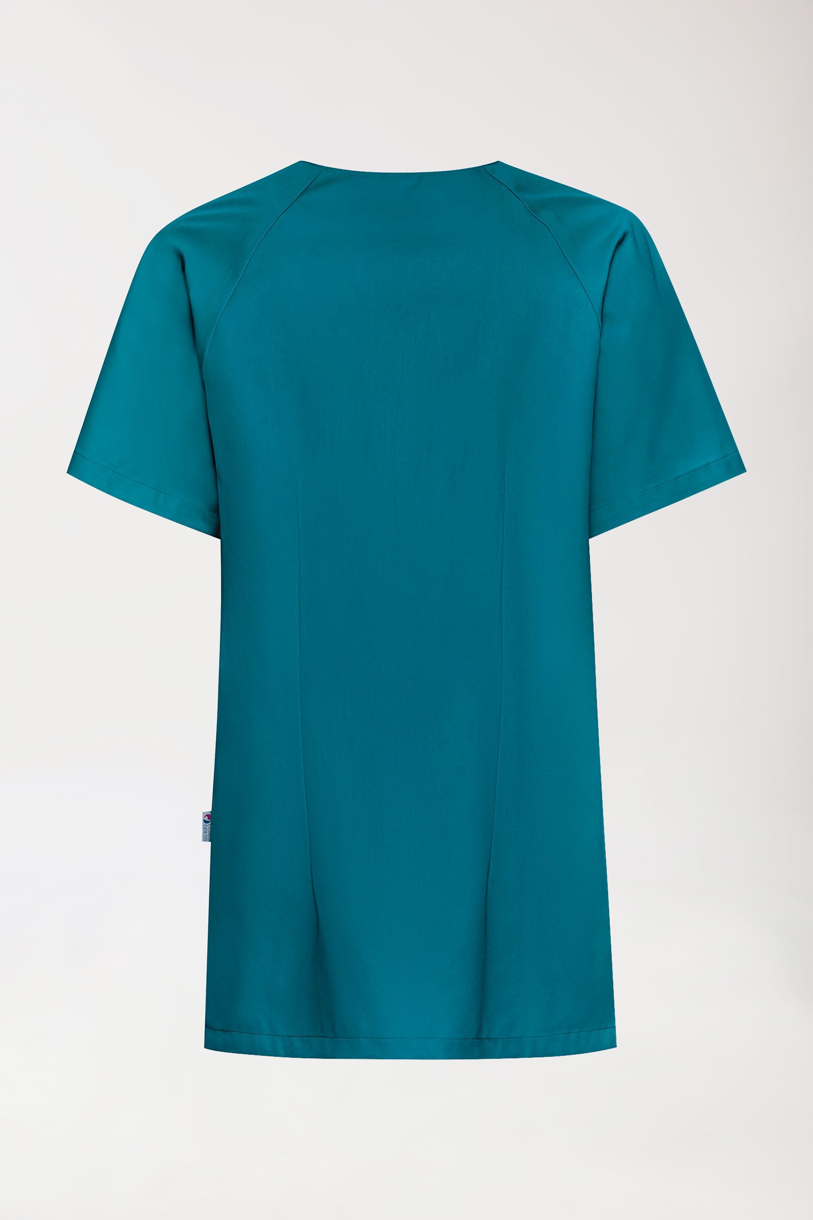 CORE Blouse Femme - Entièrement boutonnée vert pétrole