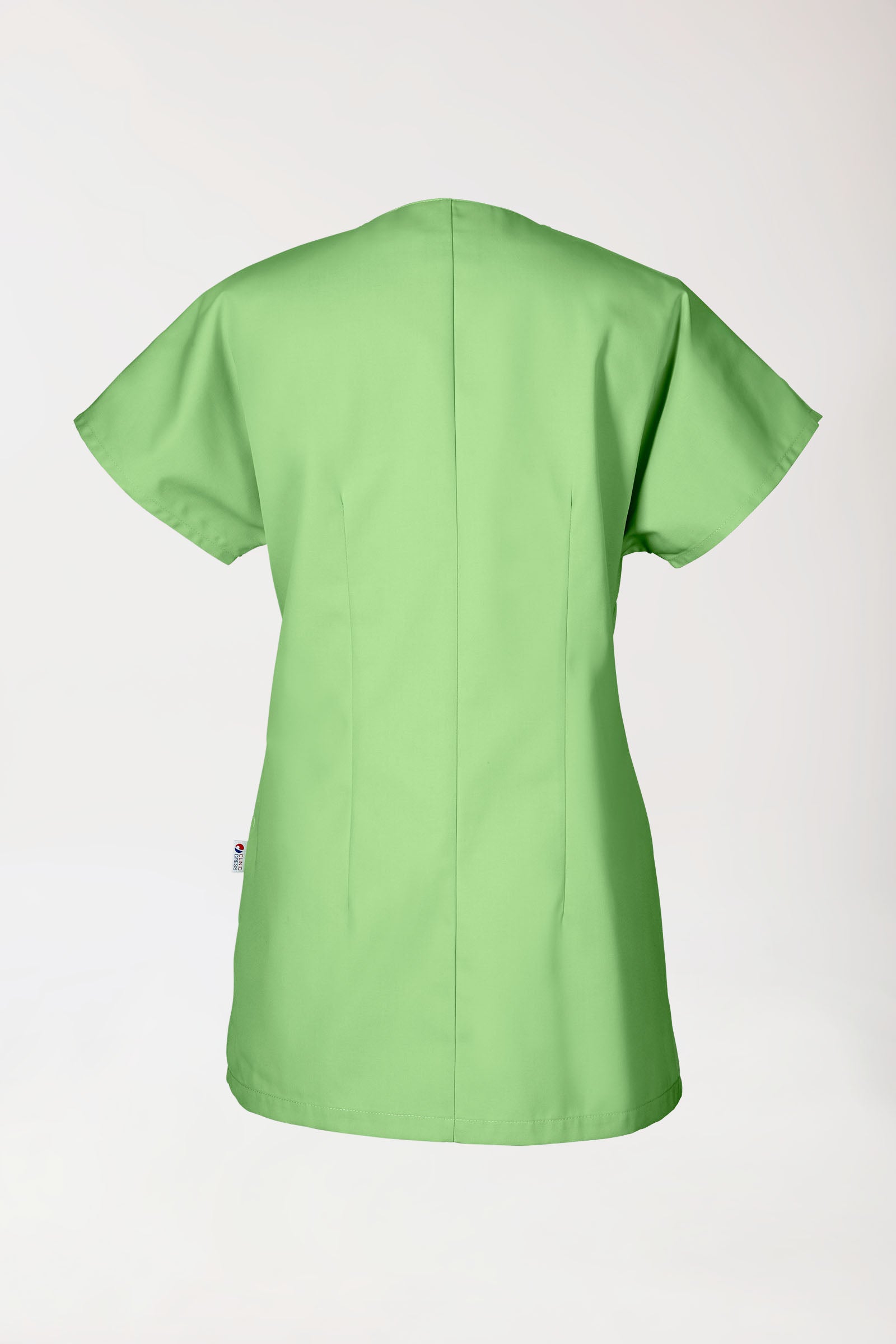 JUST STRONG Blouse Femme - patte pressions vert pomme