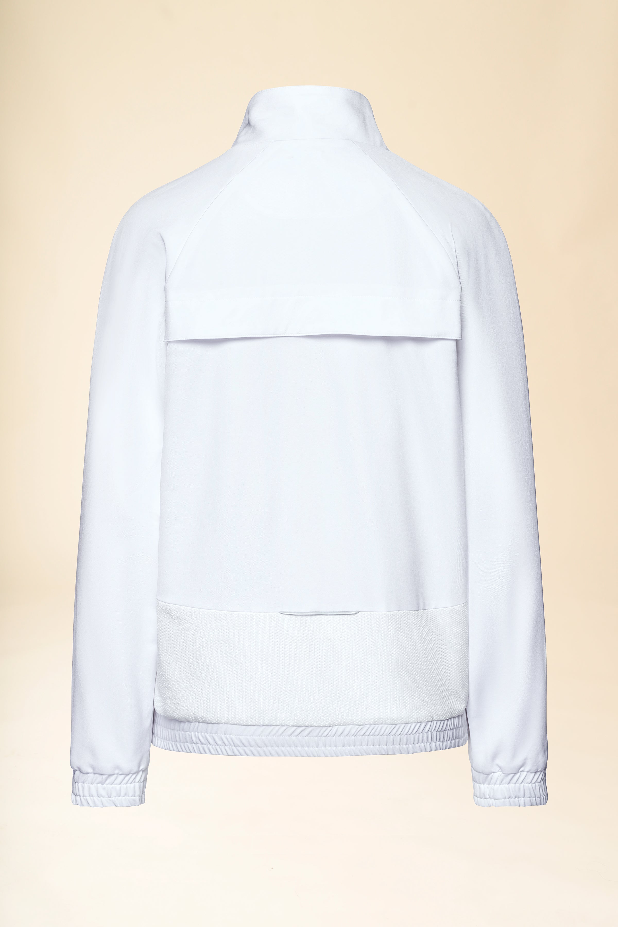 KAERE Veste blouson Femme - Poignet élastiqué blanc