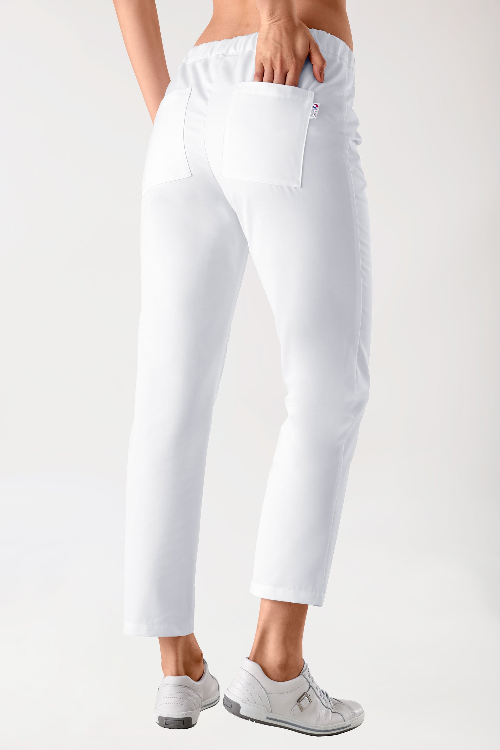 JUST STRONG Pantalon Femme - à enfiler blanc