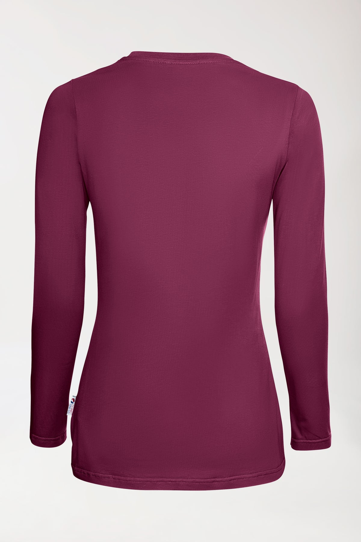 CORE T-shirt Femme - manche longue berry, Vue de dos