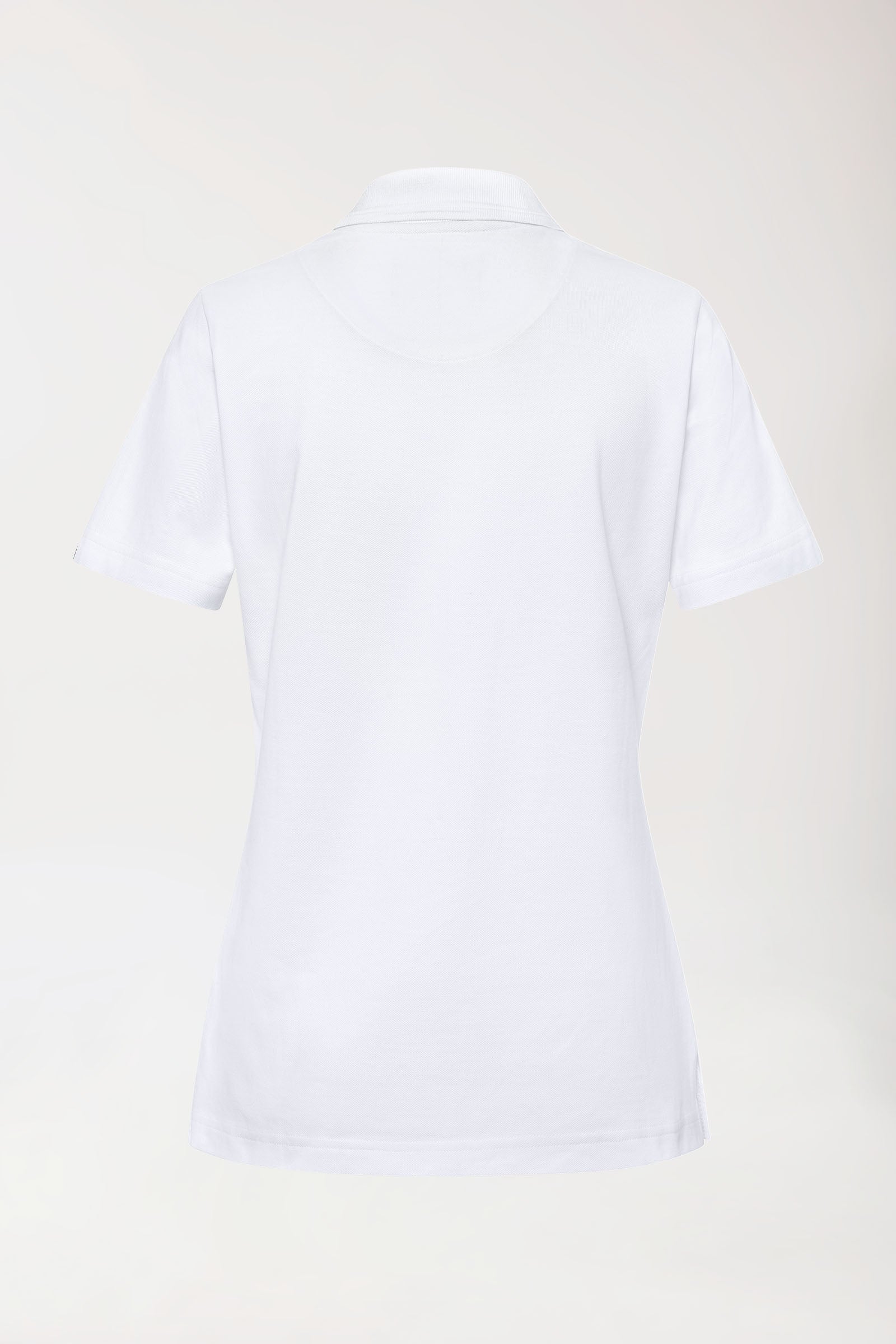 COMFY FLEX Shirt Stretch Femme - Col polo blanc