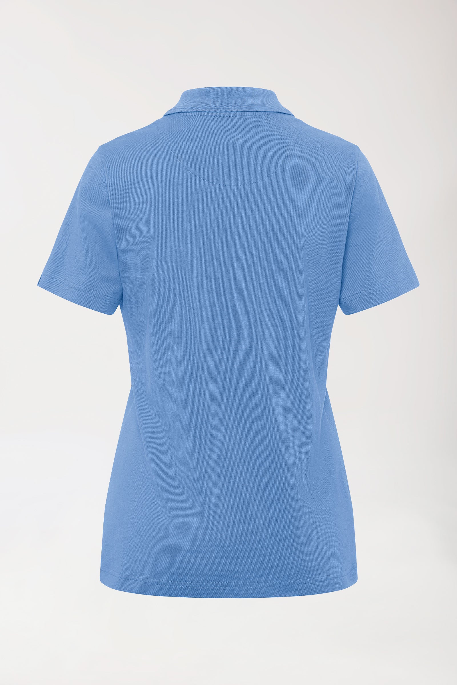 COMFY FLEX Shirt Stretch Femme - Col polo bleu ciel