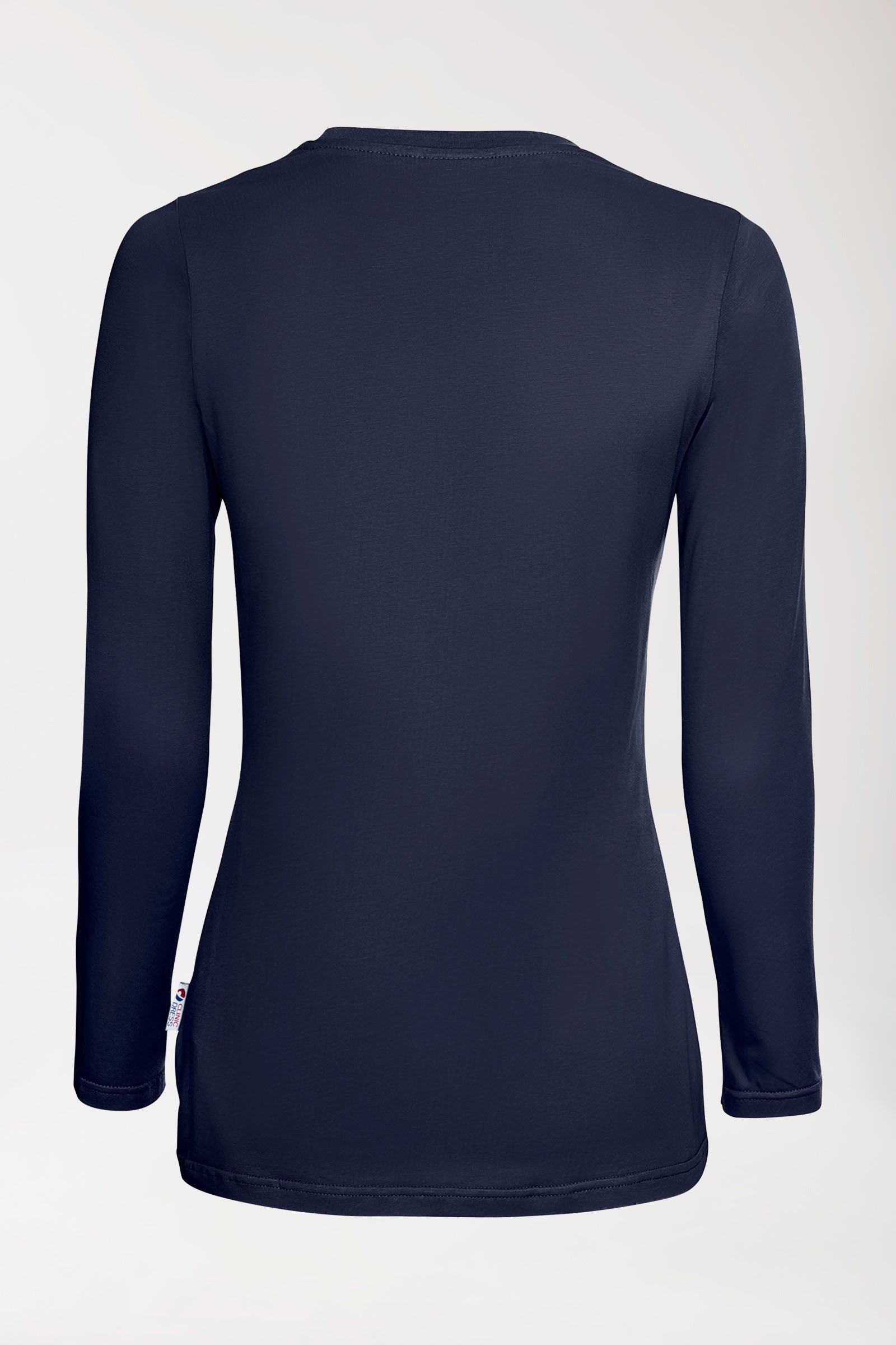 CORE T-shirt Femme - manche longue bleu navy, Vue de dos