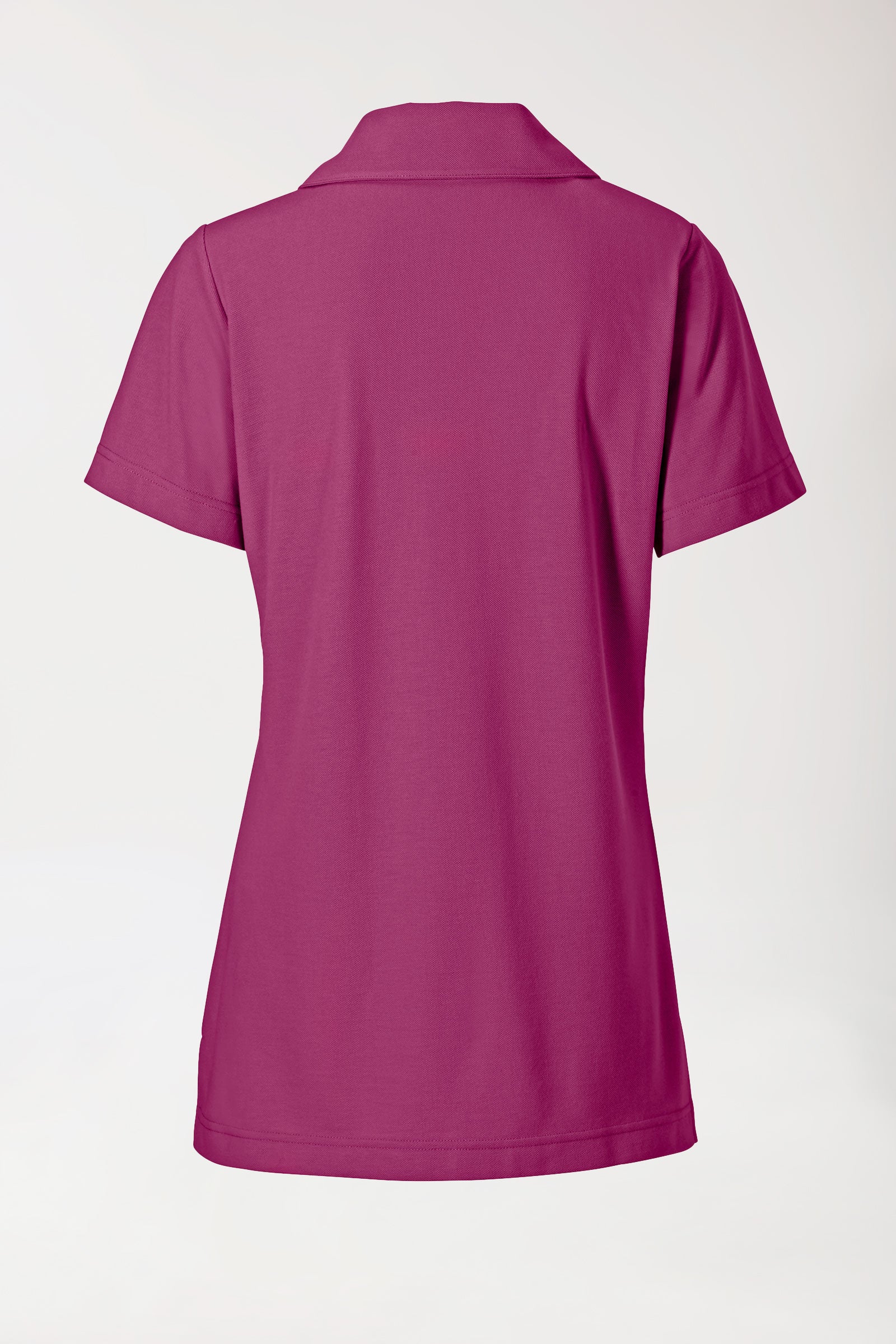T-shirt long Femme en Piqué - Avec col berry