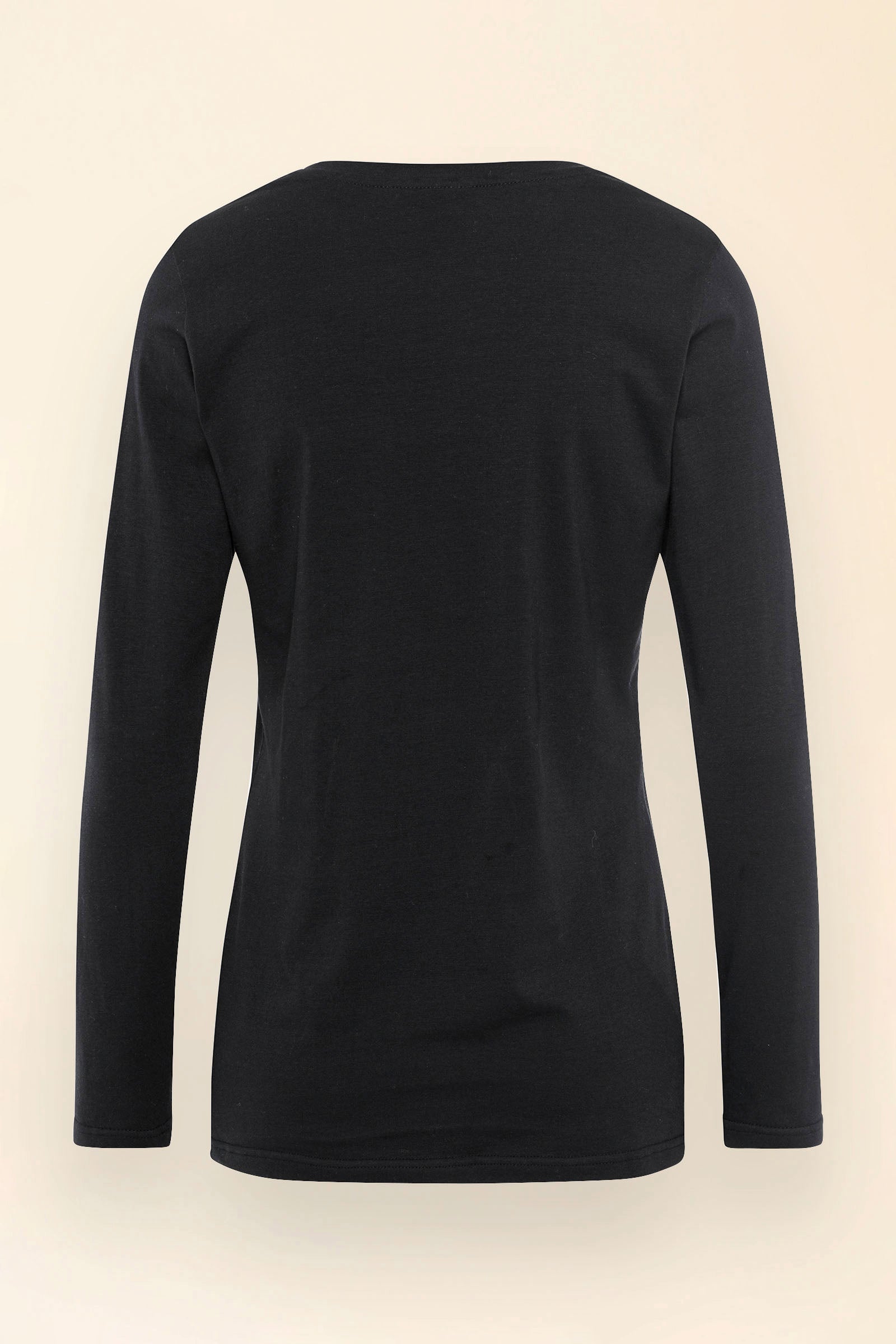 KAERE T-shirt Femme - Manche longue noir