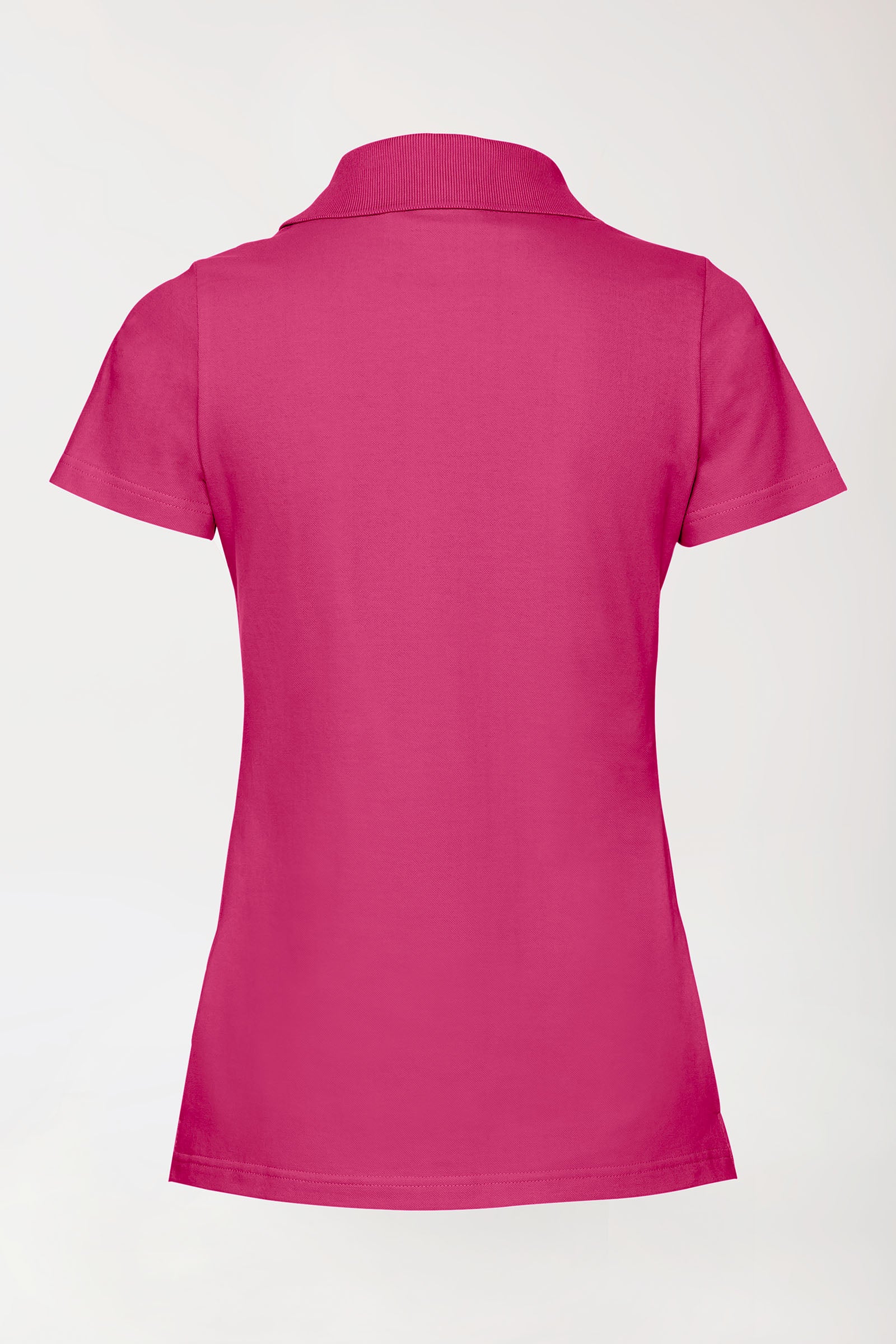 T-shirt Stretch Femme - Col polo pink