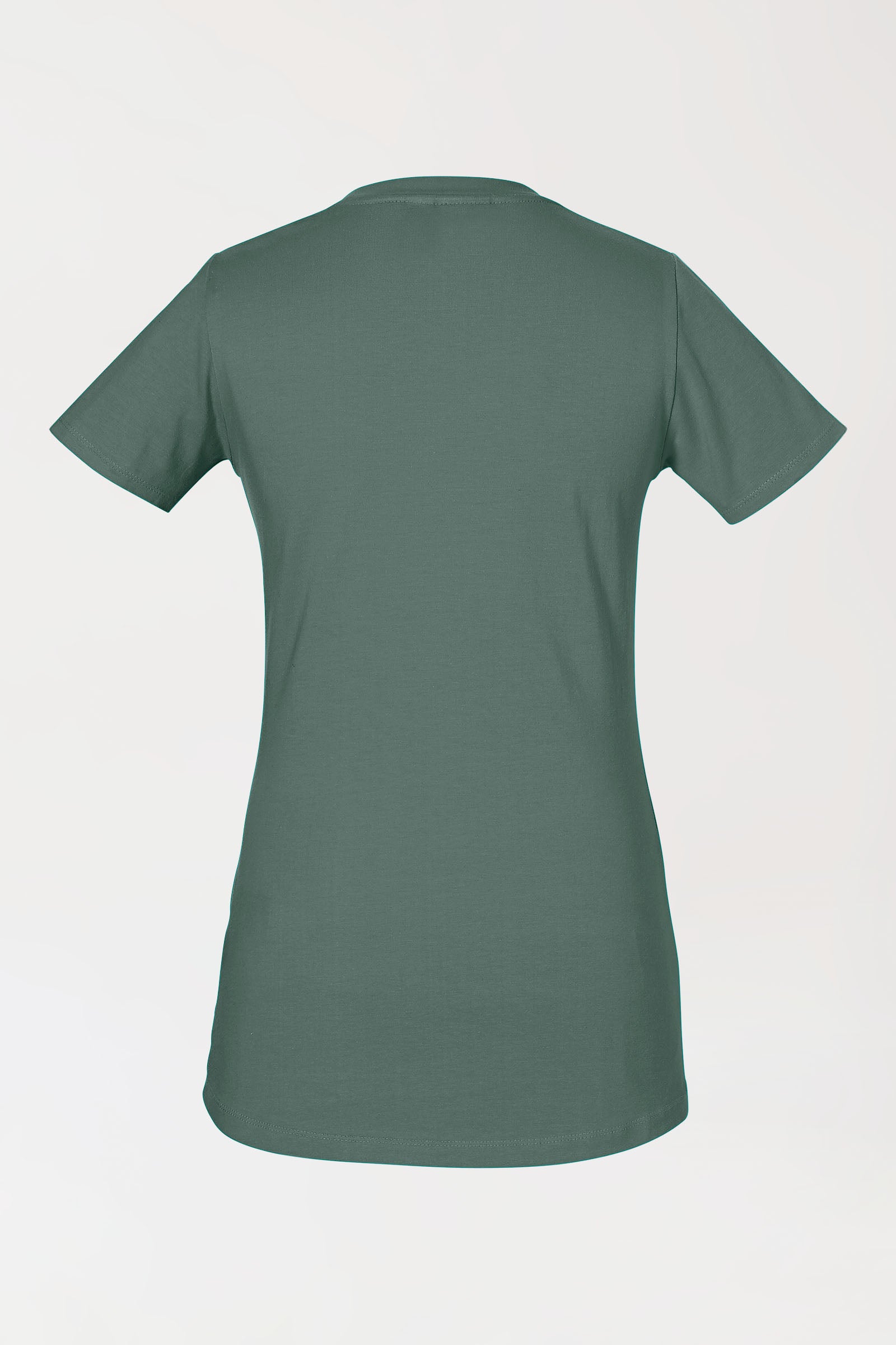 CORE T-shirt Femme - Encolure ronde vert foncé