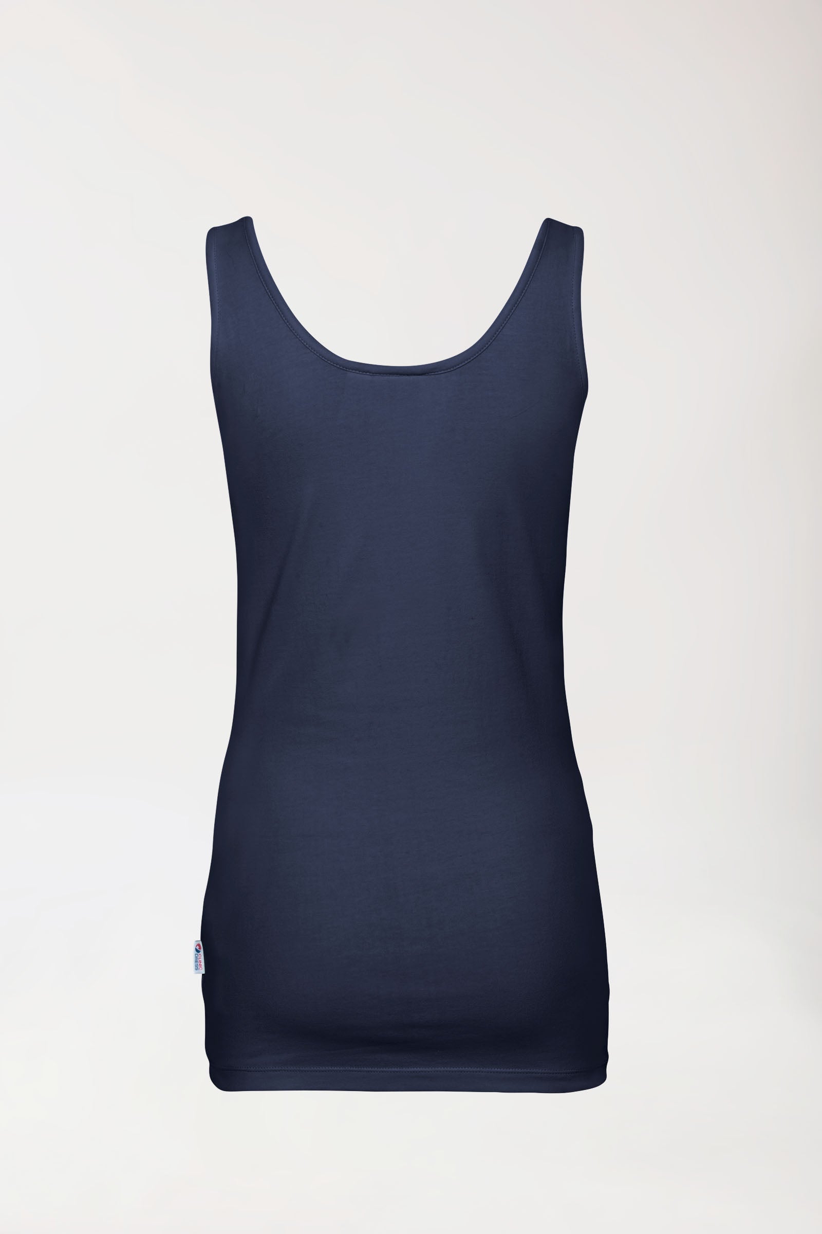CORE Top Femme - Encolure ronde bleu navy, Vue de dos