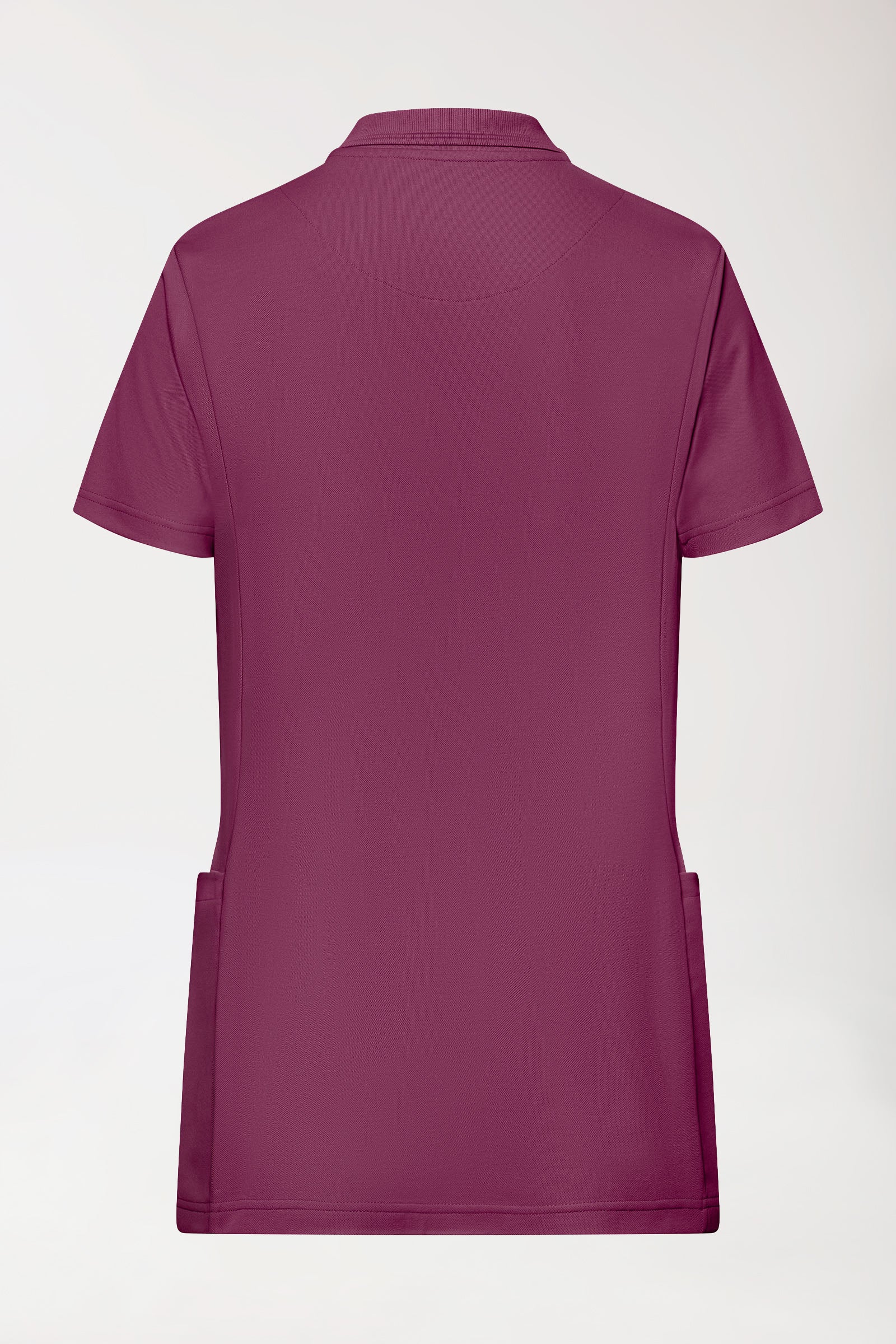 COMFY FLEX Tunique Stretch Femme - Col polo berry