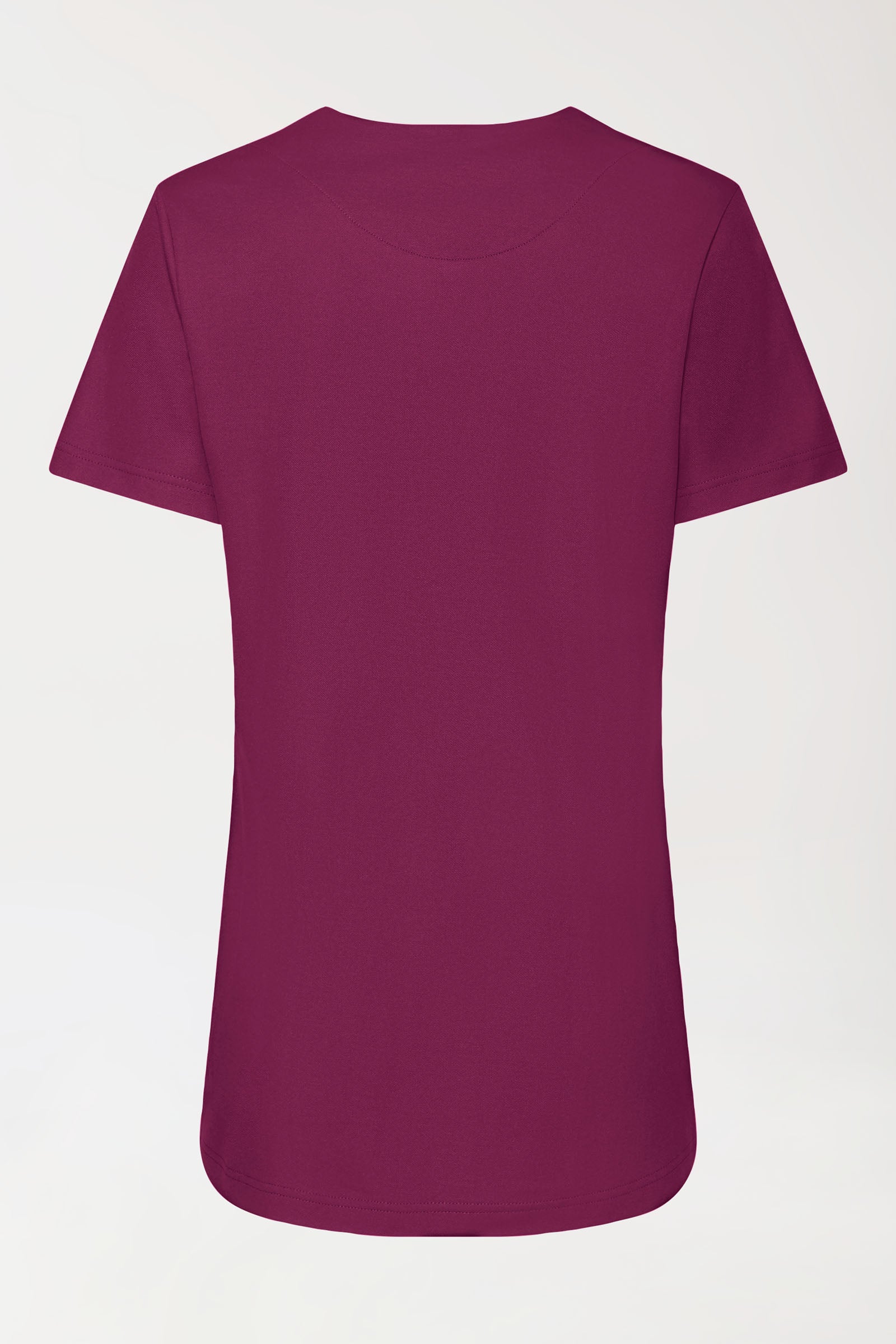 COMFY FLEX Tunique Stretch Femme - Décolleté Cœur berry