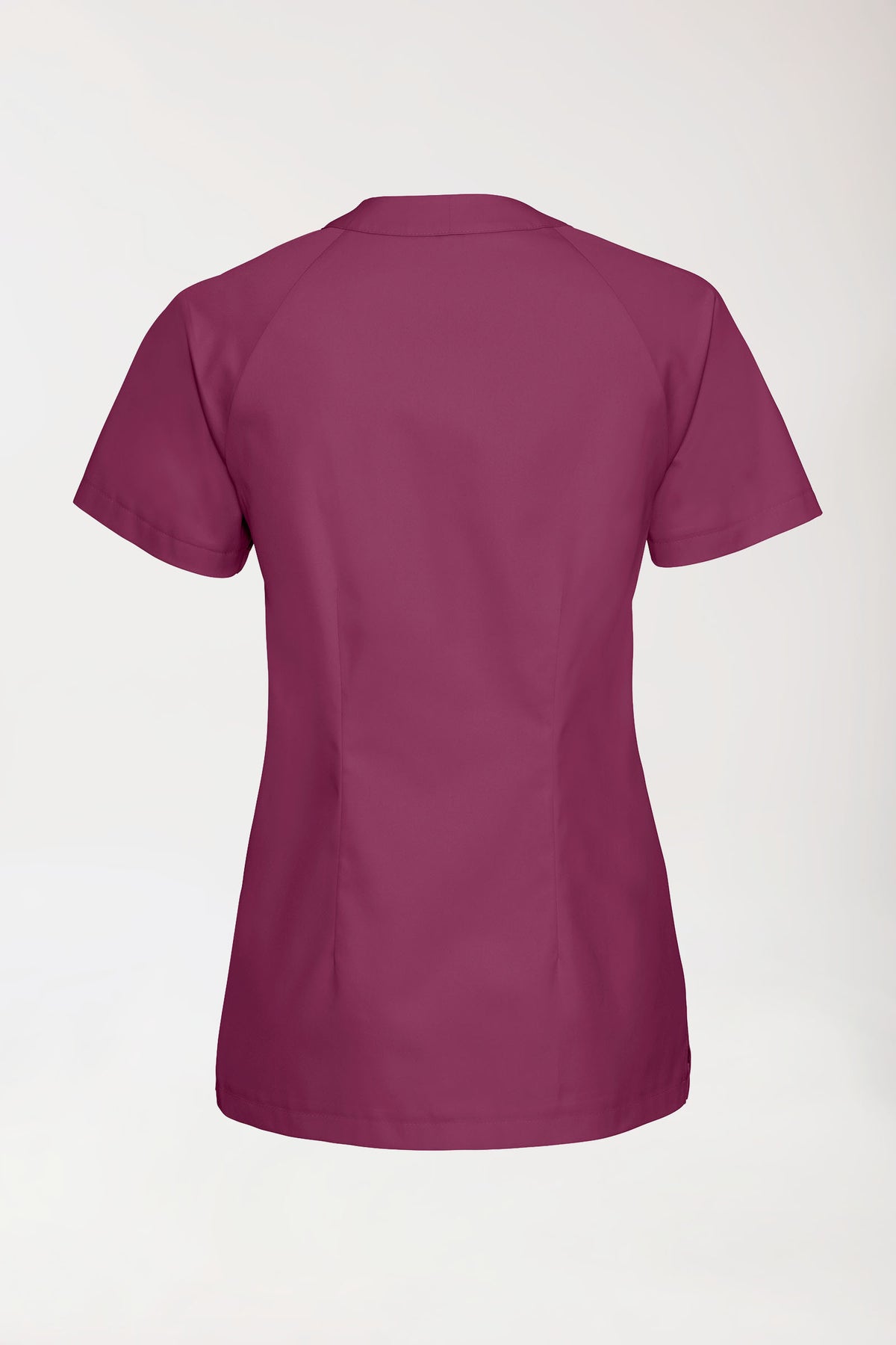 LA tunique médicale femme - Décolleté V berry, Vue de dos