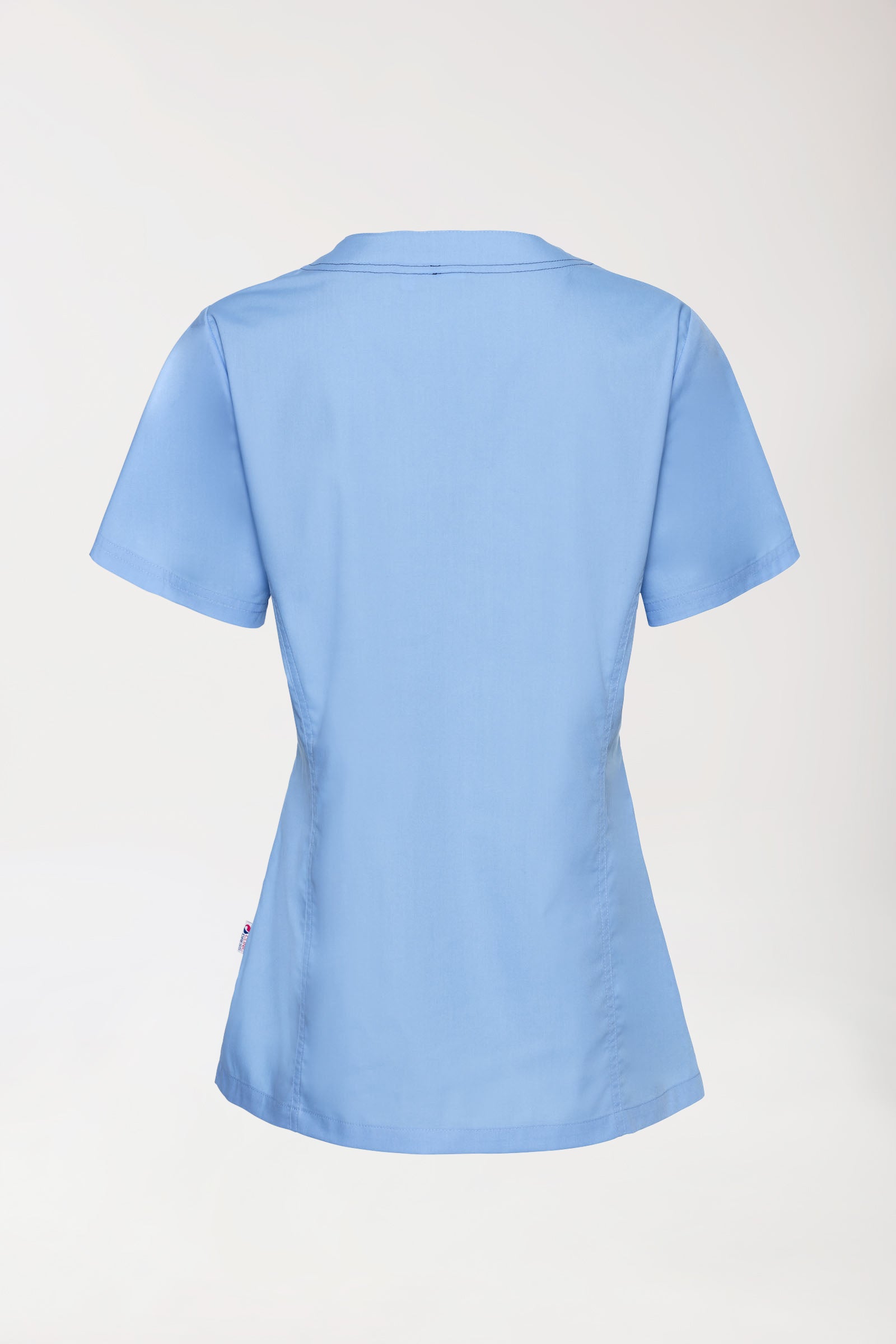 Tunique femme bleu ciel avec bleu marine
