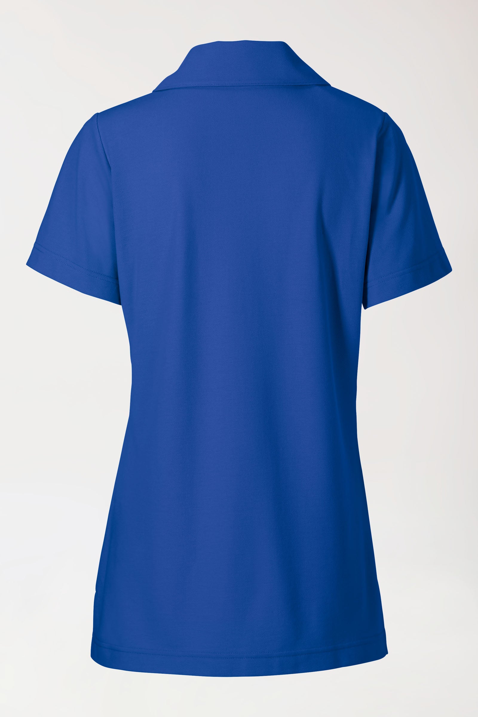 COMFY FLEX Tunique Stretch Femme - col châle bleu roi, Vue de dos