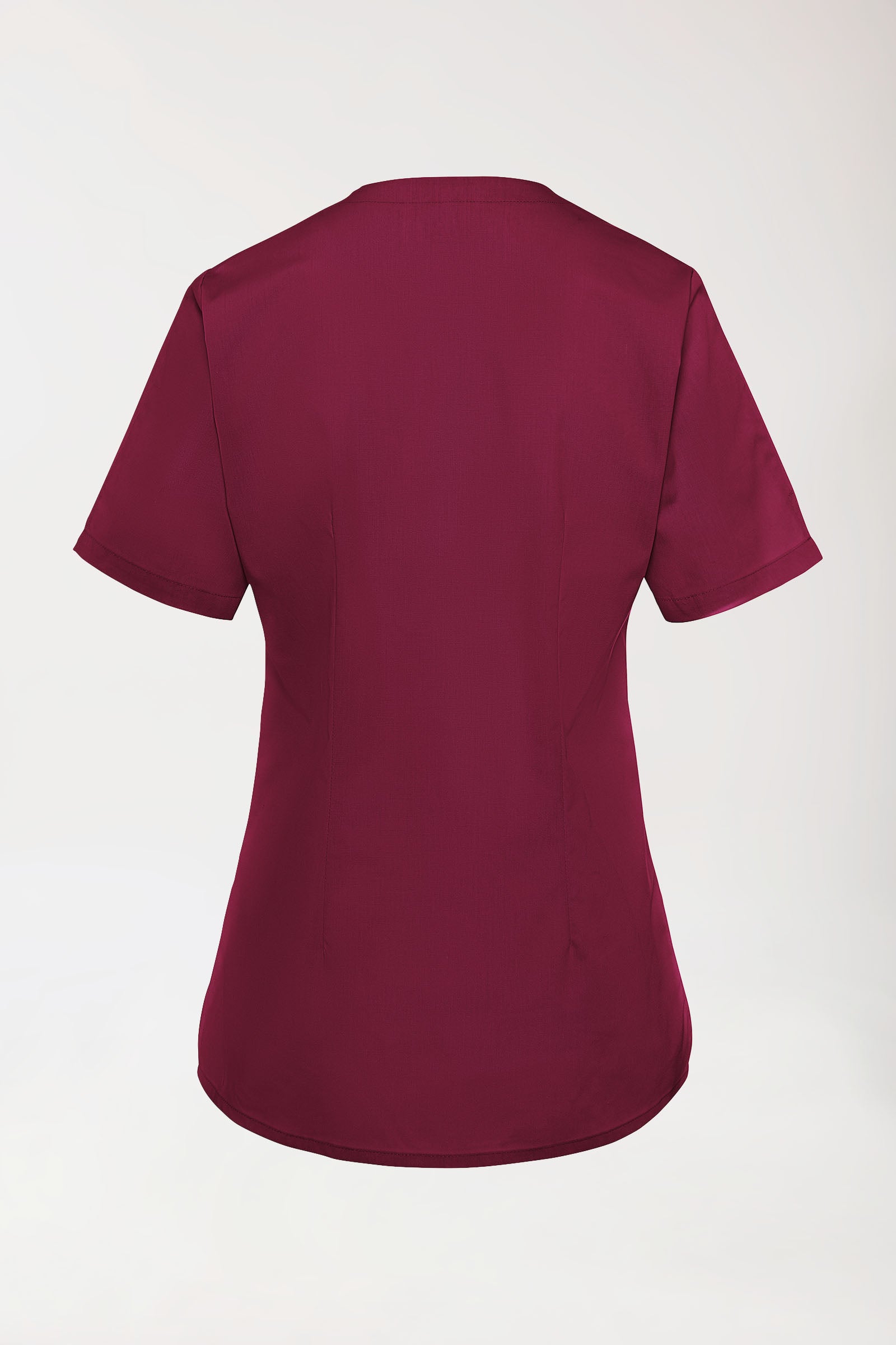 Tunique Stretch Femme - Col V bordeaux