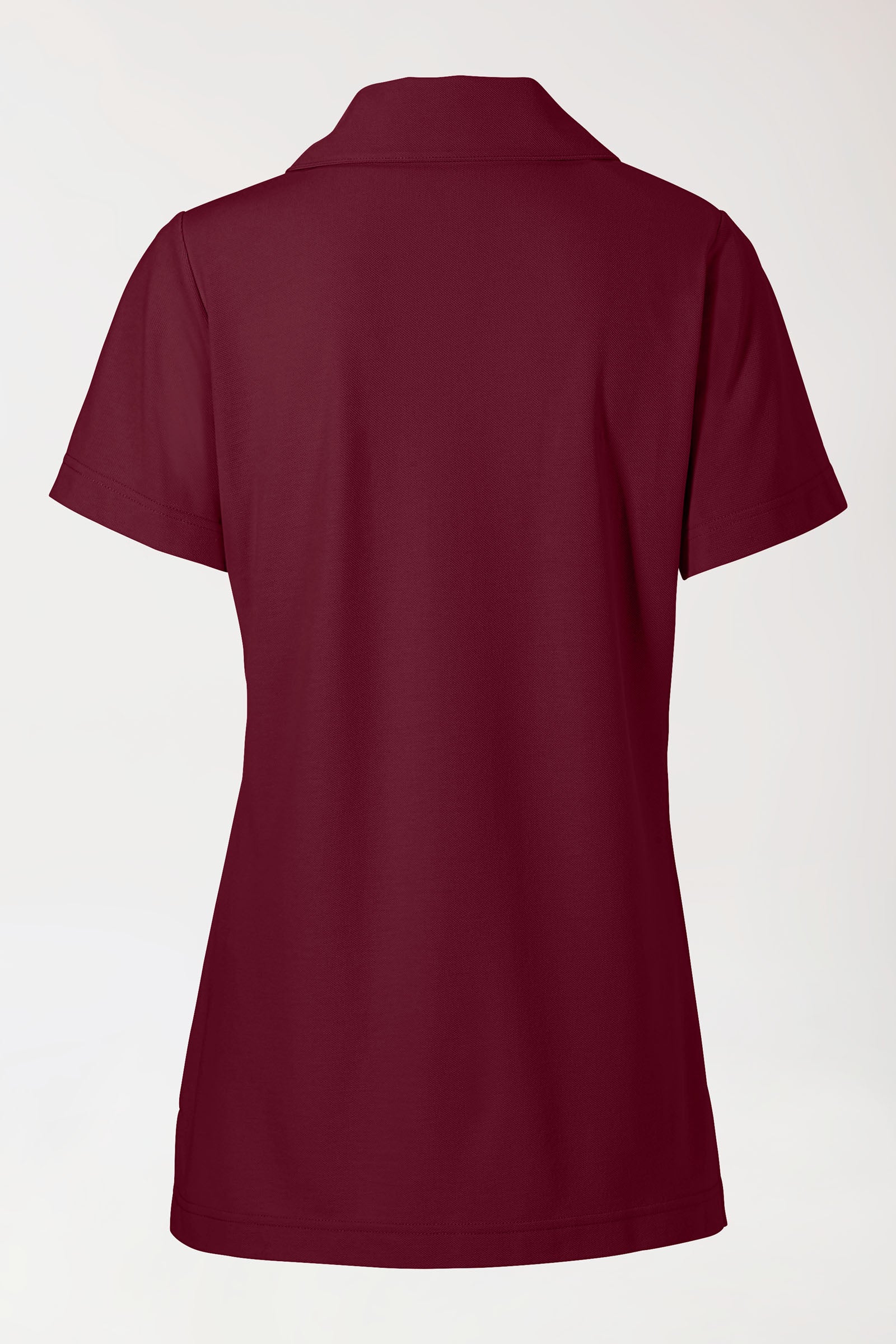 COMFY FLEX Tunique Stretch Femme - col châle bordeaux