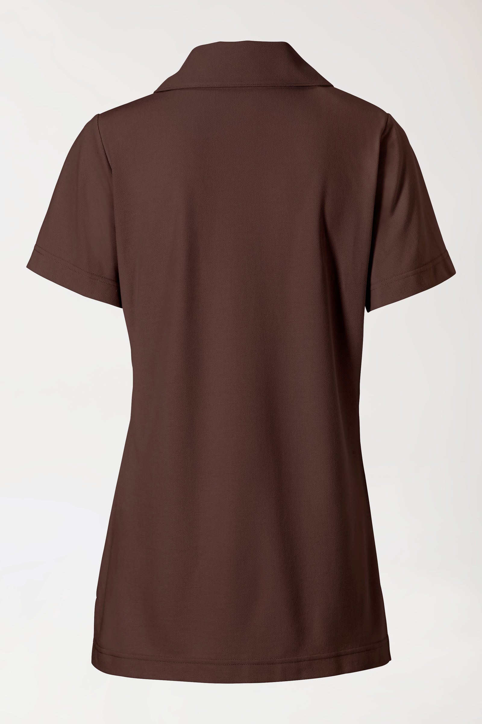 COMFY FLEX Tunique Stretch Femme - col châle coffee