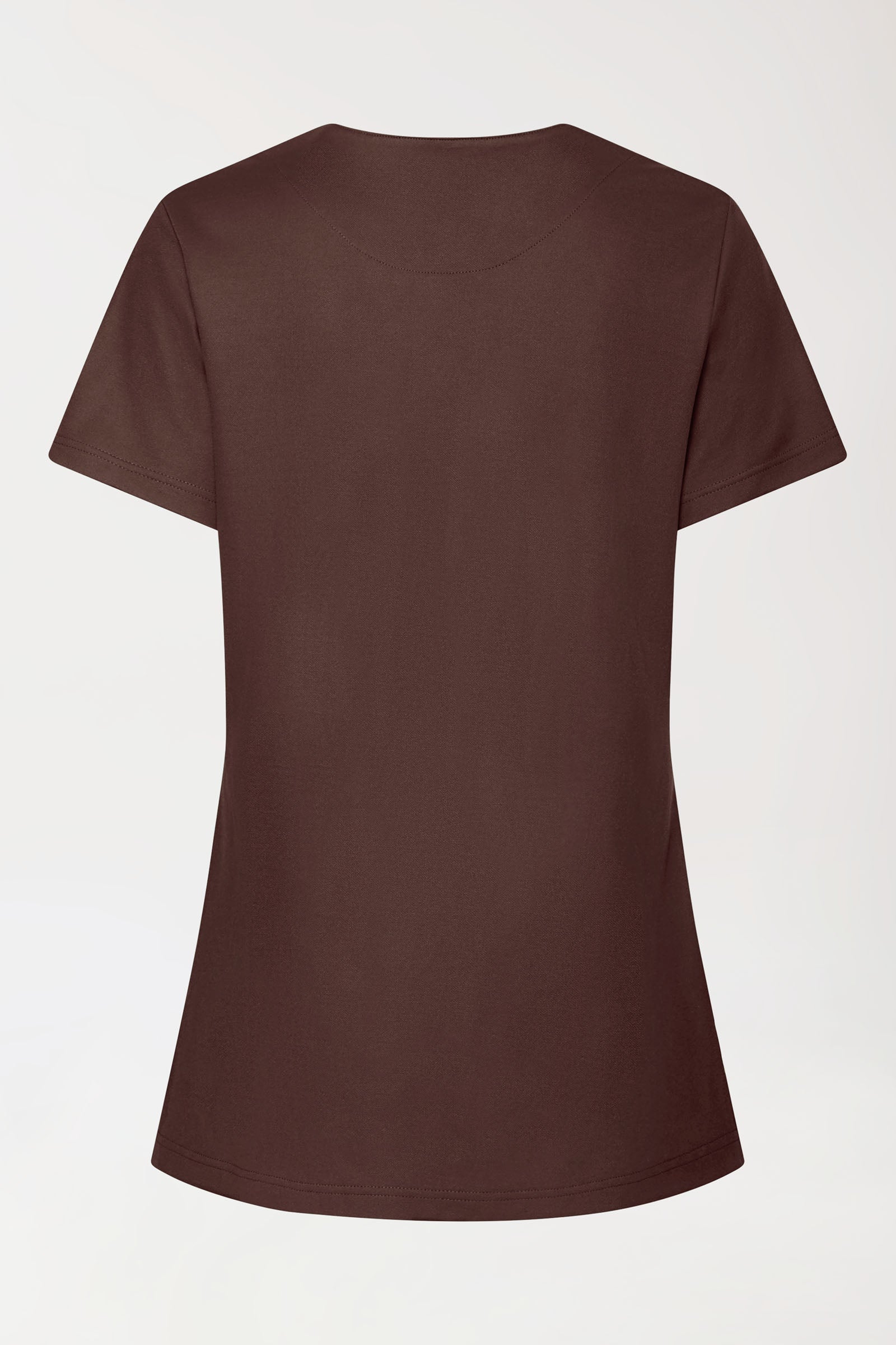 COMFY FLEX Tunique Stretch Femme - Boutons-pression coffee