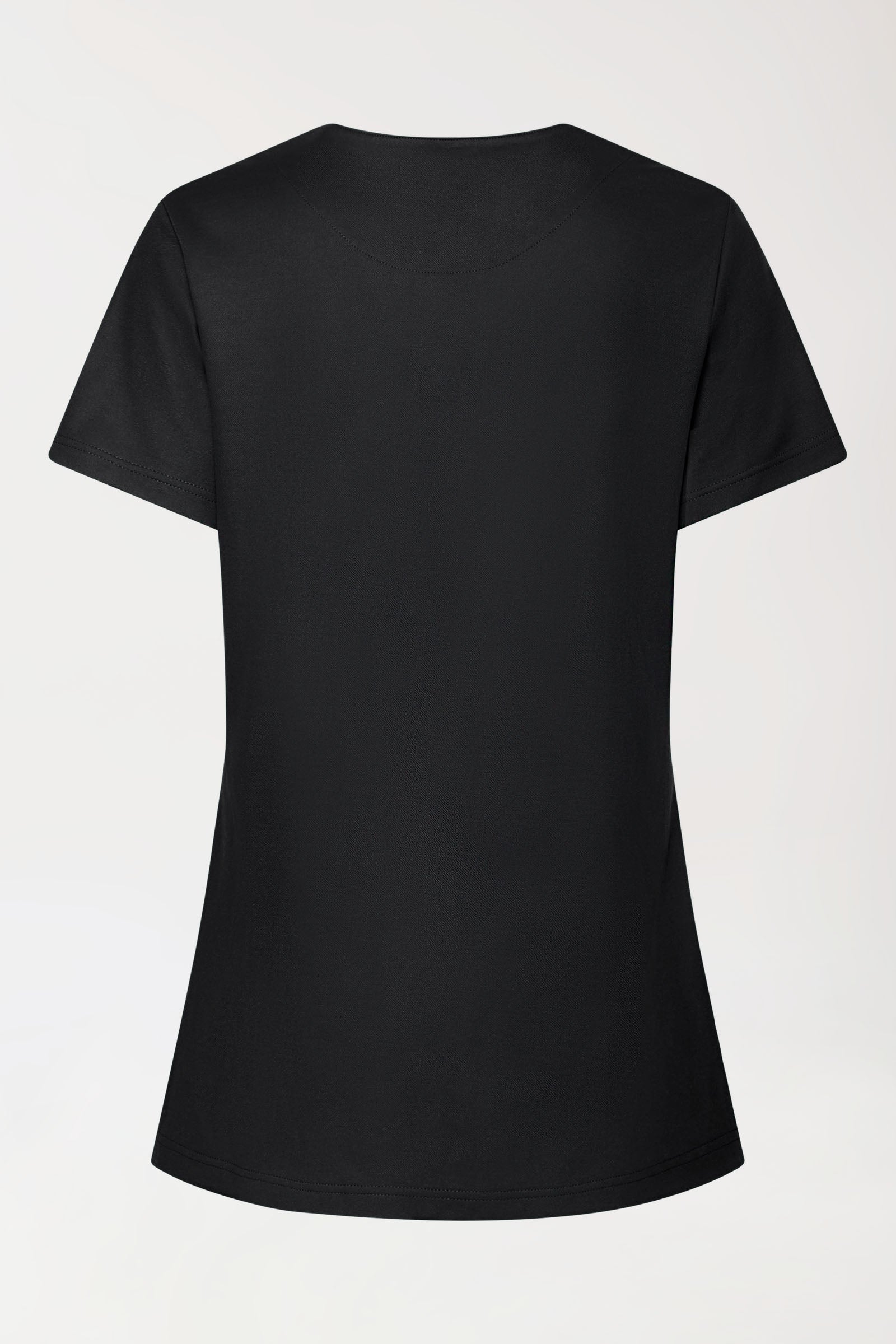 COMFY FLEX Tunique Stretch Femme - Boutons-pression noir
