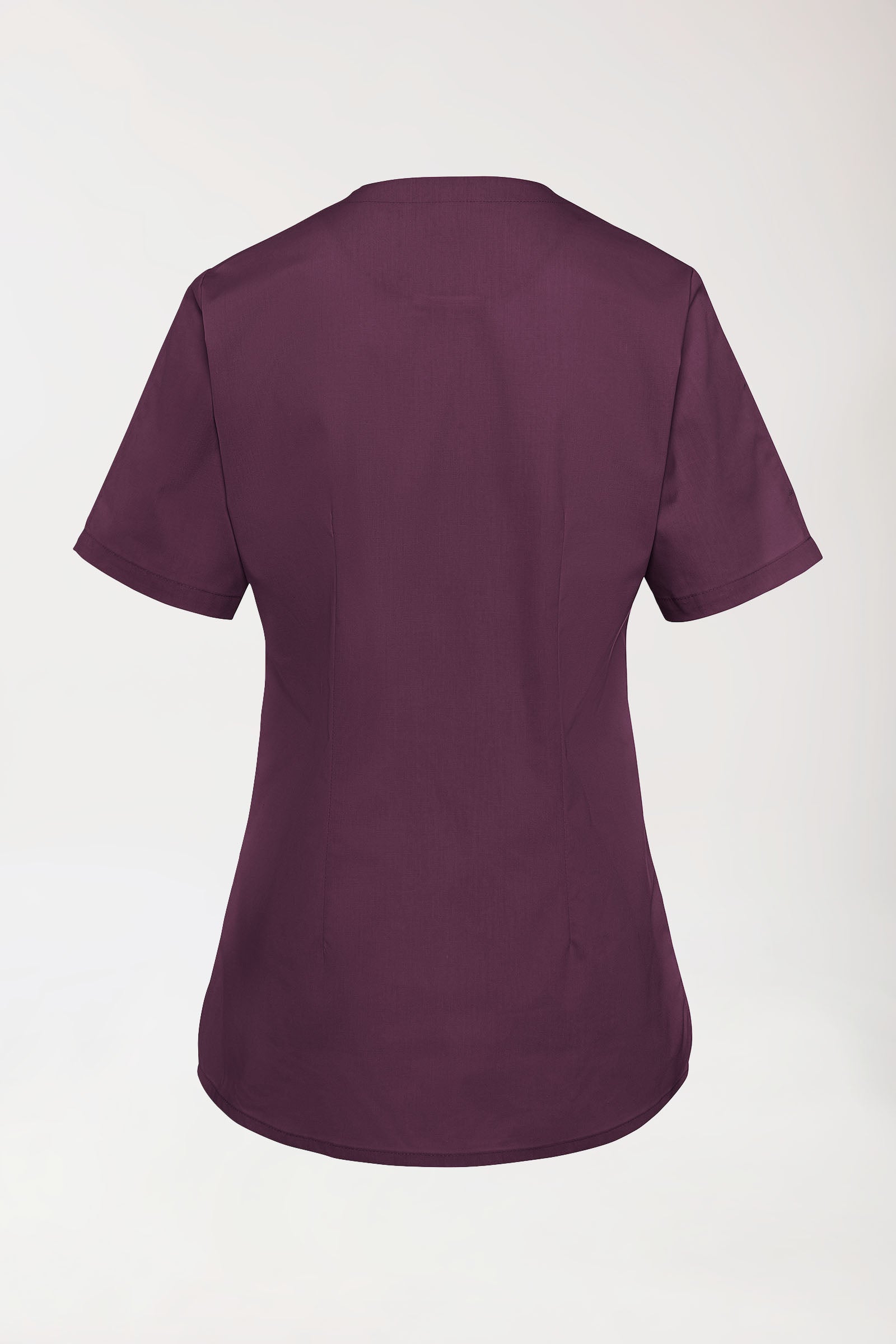 Tunique Stretch Femme - Col V prune