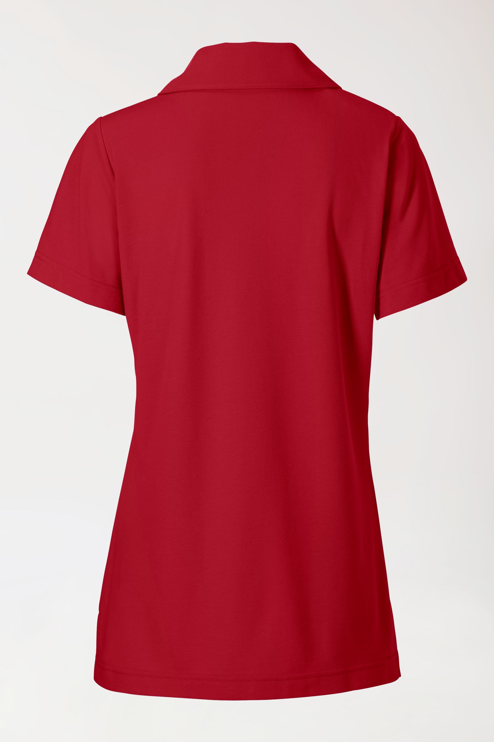 COMFY FLEX Tunique Stretch Femme - col châle rouge