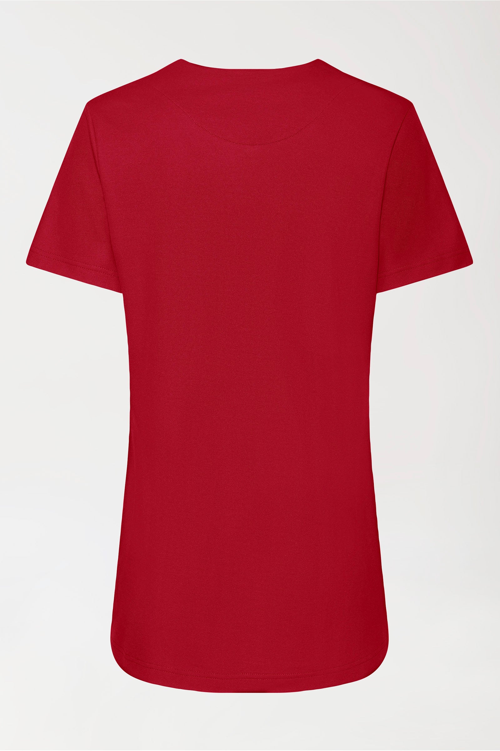 COMFY FLEX Tunique Stretch Femme - Décolleté Cœur rouge