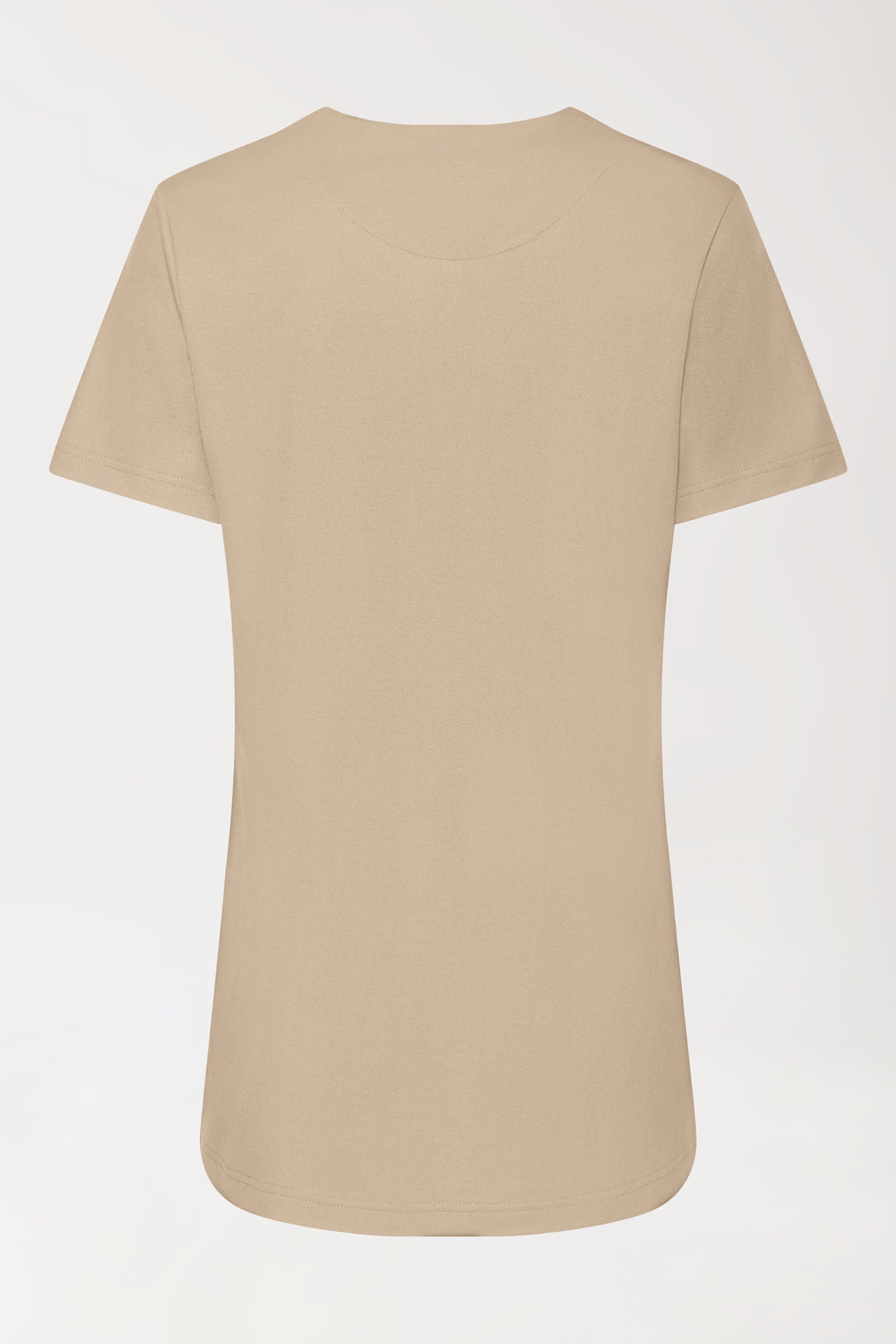 COMFY FLEX Tunique Stretch Femme - Décolleté Cœur sable
